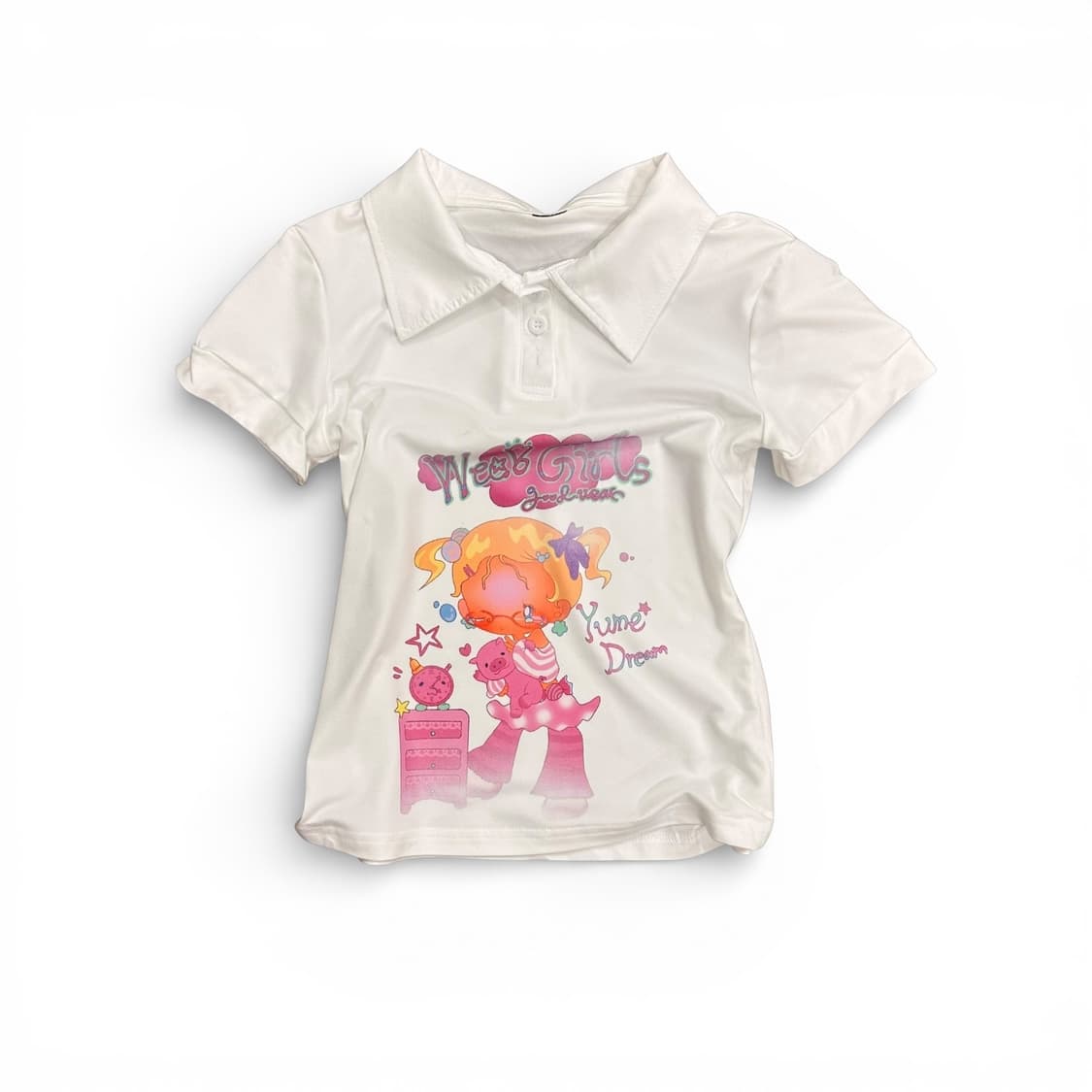 Weebi Girls White Top 상품이미지1