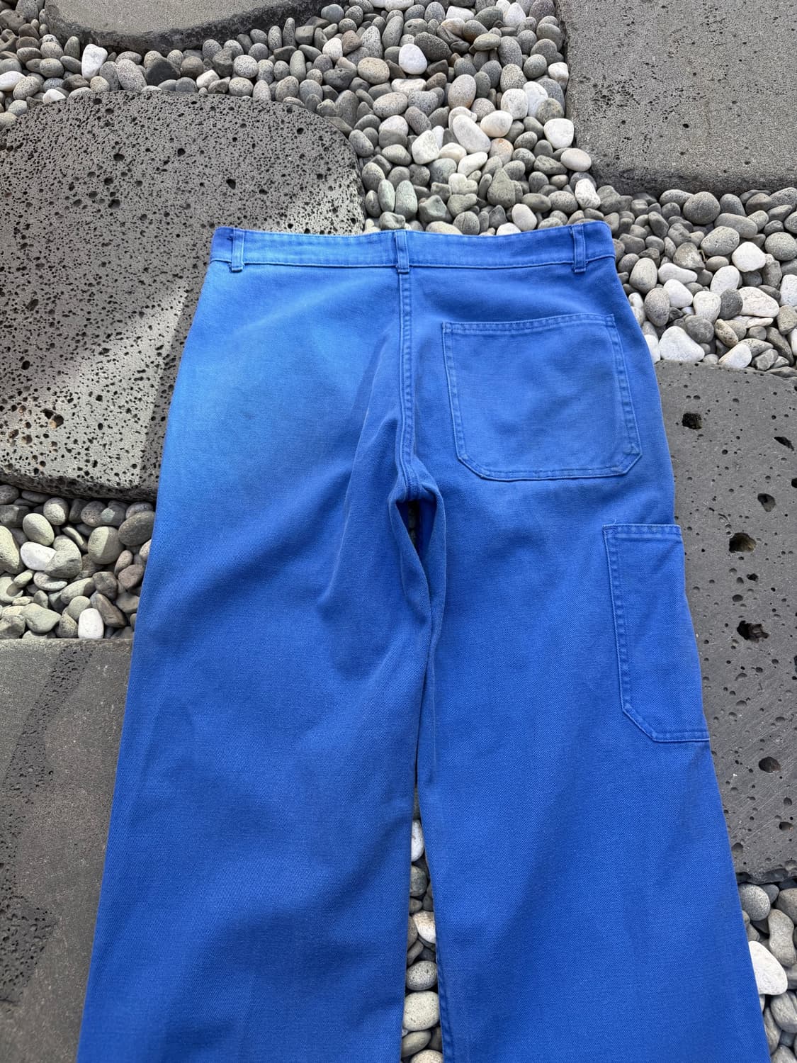 1990s NATURAL DISTRESSED WASHED 프렌치워크팬츠 상품이미지8