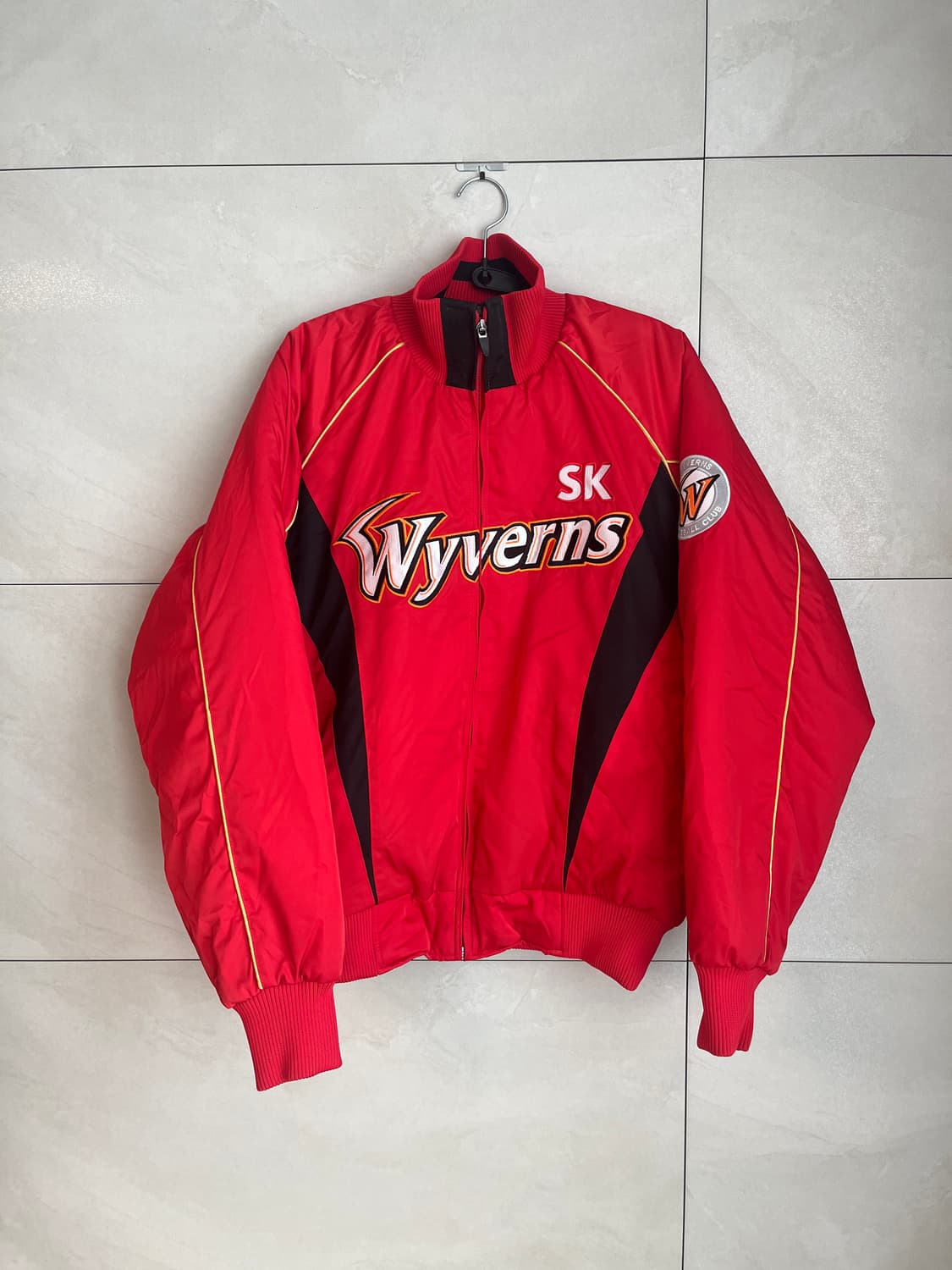 SK와이번스(SSG랜더스)선수 지급용 동계점 자켓 (95) 상품이미지1