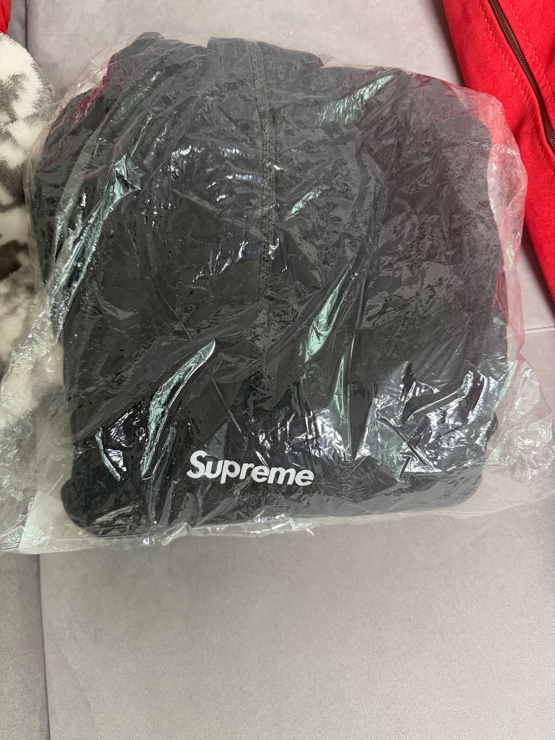 슈프림 폴라텍 페이스 마스크 하프 집 후드 스웨트셔츠 블랙 - 25FW 상품이미지1