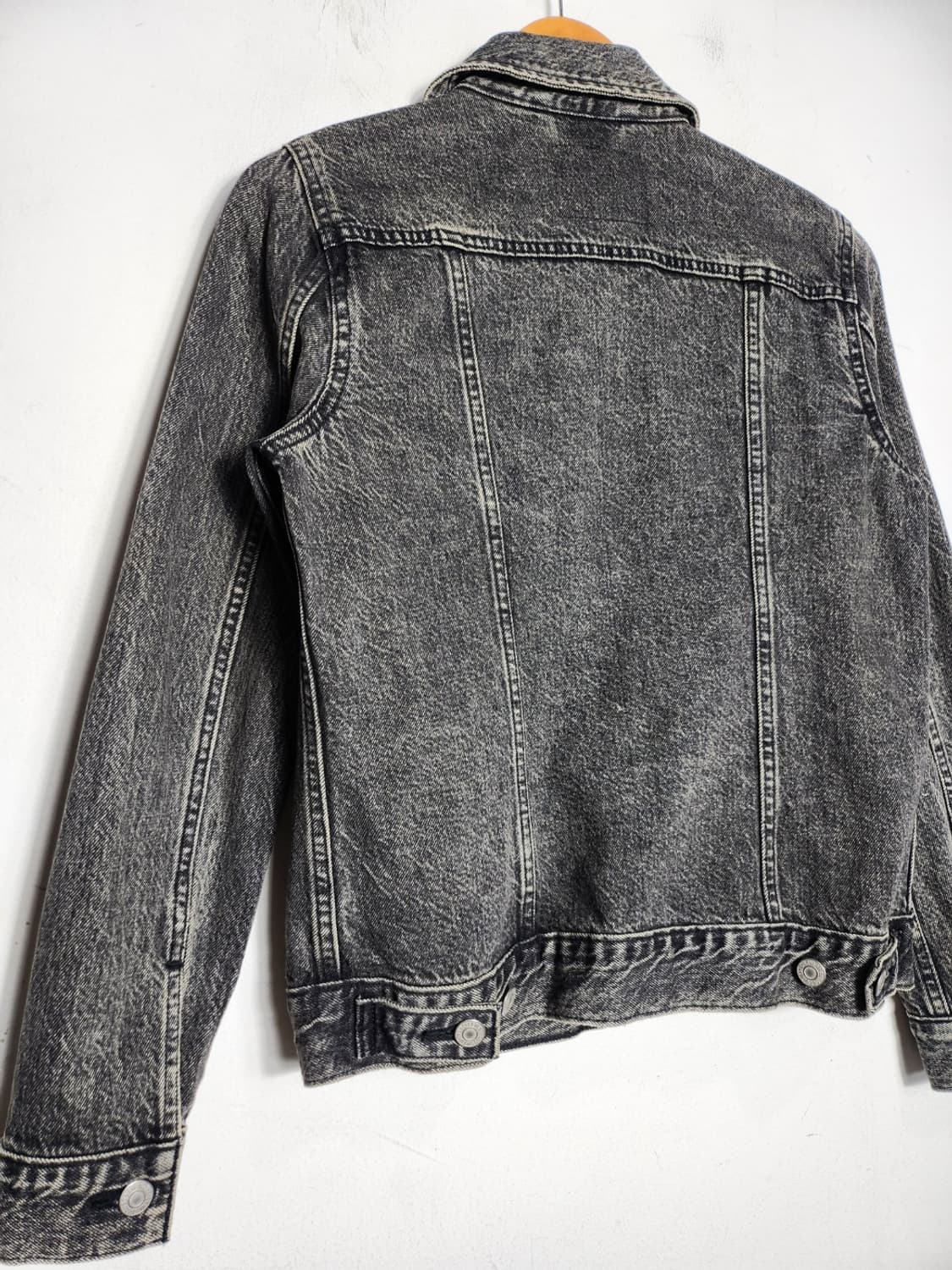 리바이스 흑청 데님 트러커 자켓 상품이미지5