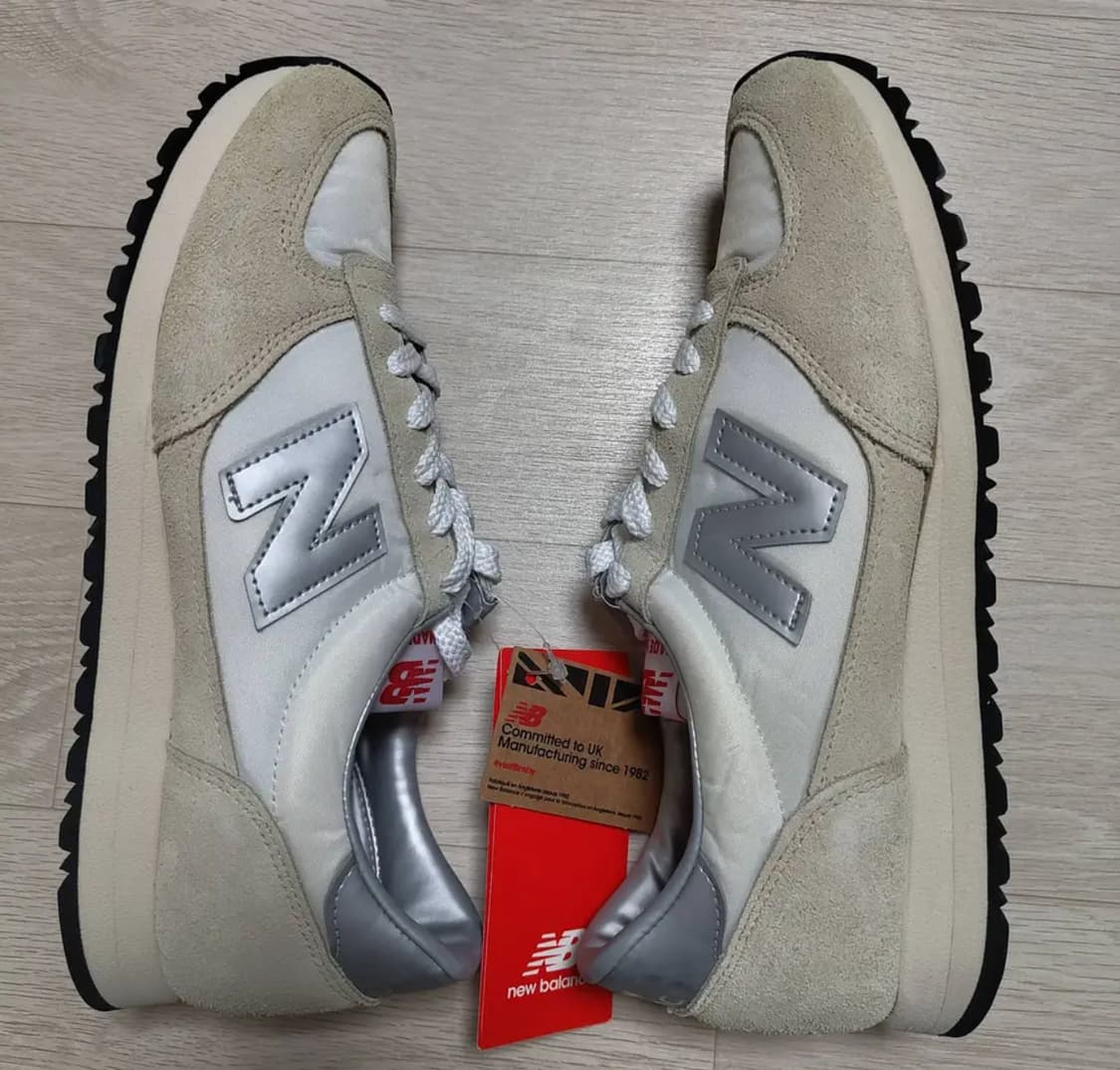 뉴발란스 MIUK 내셔널 클래스 화이트/실버 260사이즈 새제품 상품이미지5
