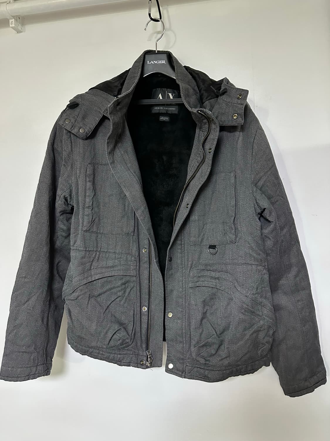 Armani Exchange 남성 후드 점퍼 상품이미지1