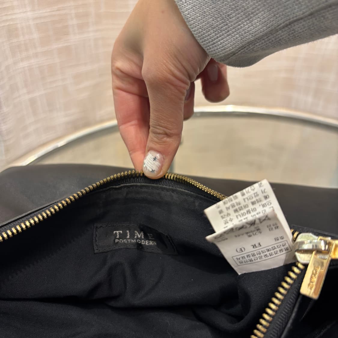 정품 한섬 타임 소가죽 크로스백     상품이미지9