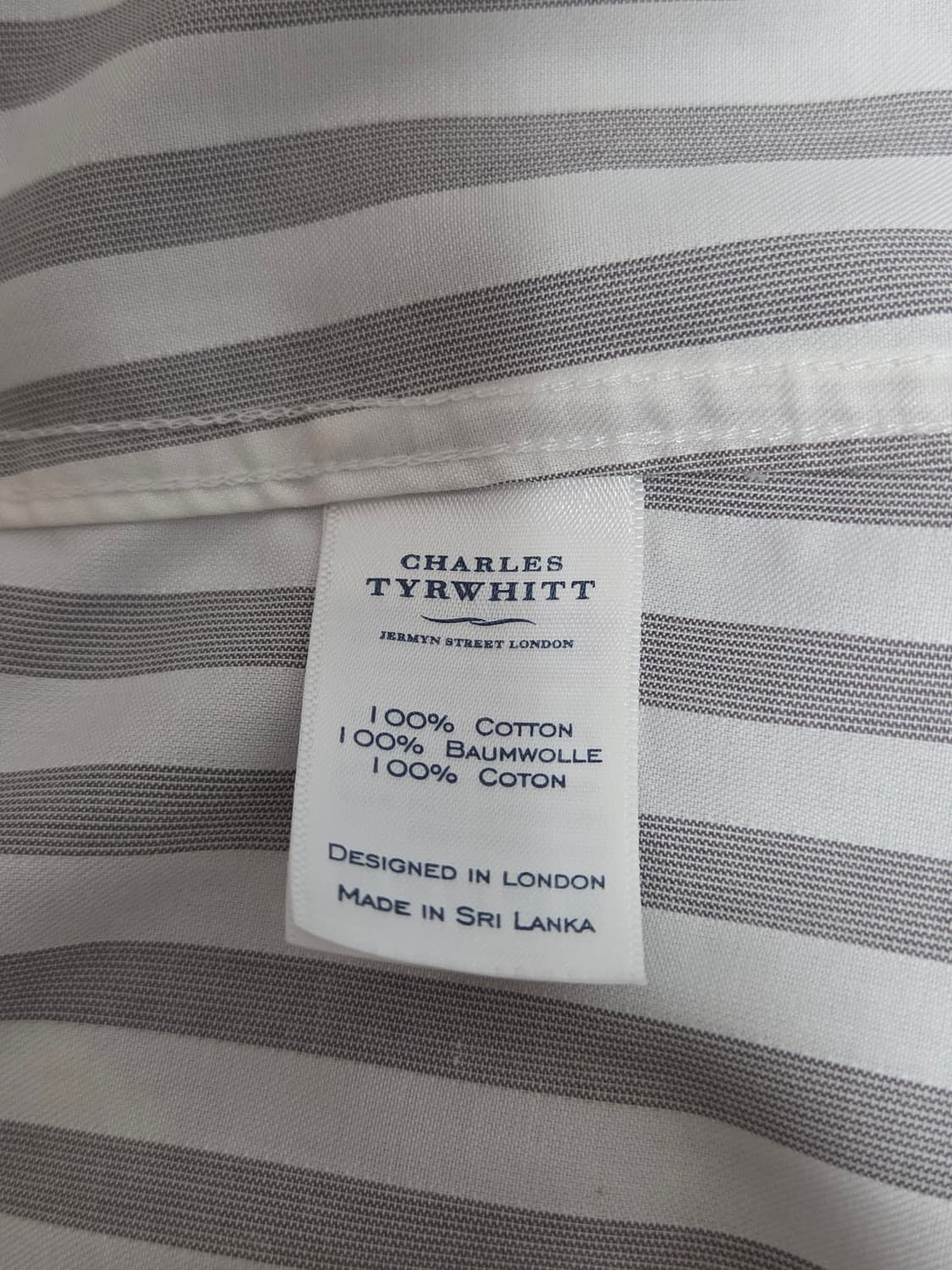 찰스띠릿 스트라이프셔츠 105 상품이미지3