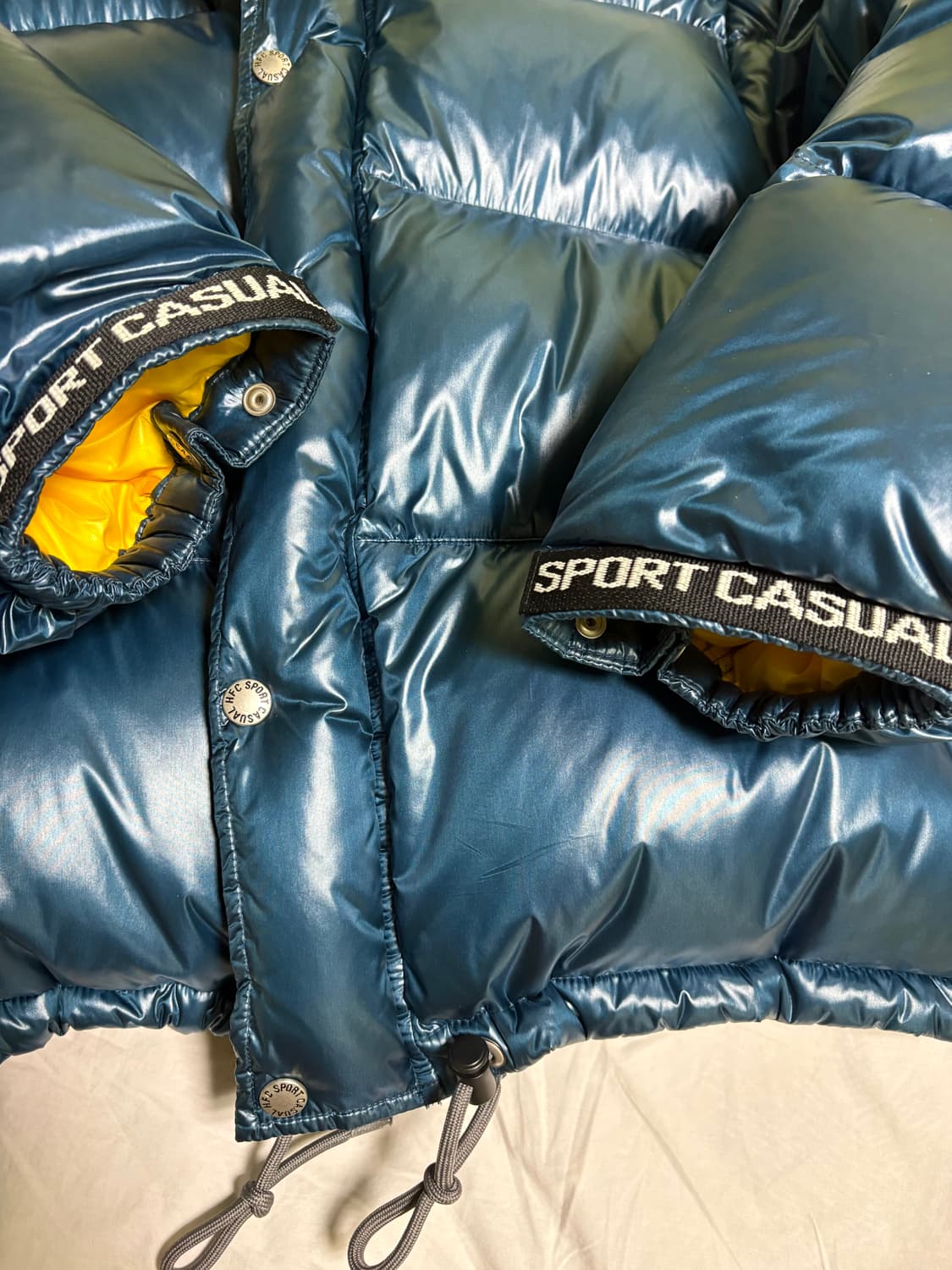 헤리티지플로스 패딩 네이비 M 상품이미지5