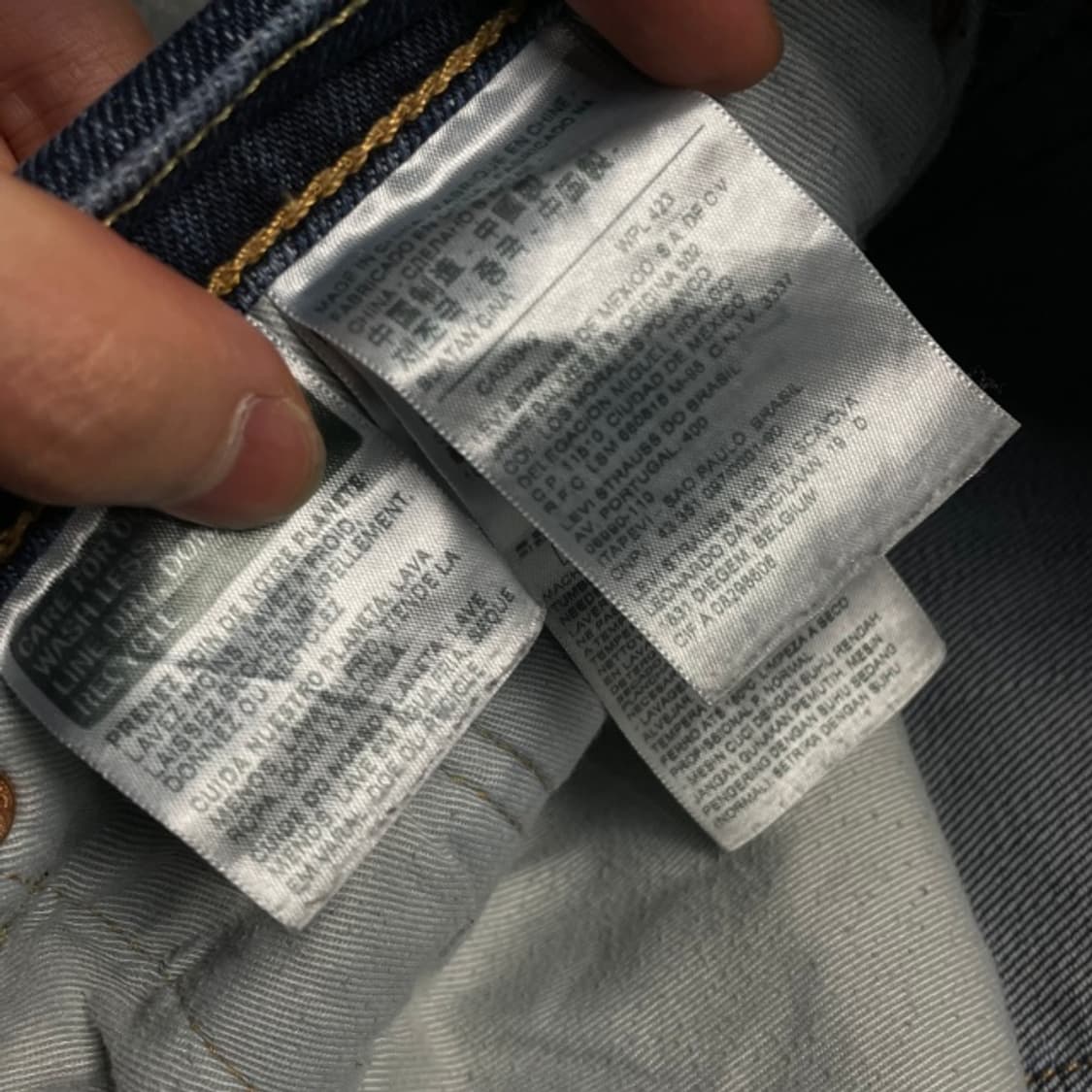 34 리바이스 511 청바지 상품이미지3