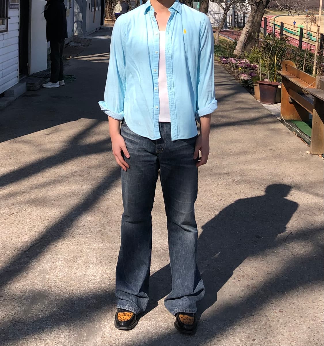 폴로랄프로렌 셔츠 (파스텔 민트) 상품이미지3