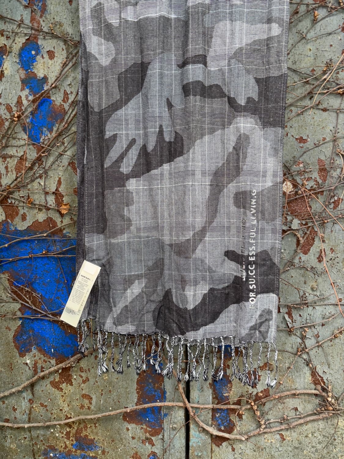 디젤 카모플라주 스카프 상품이미지3