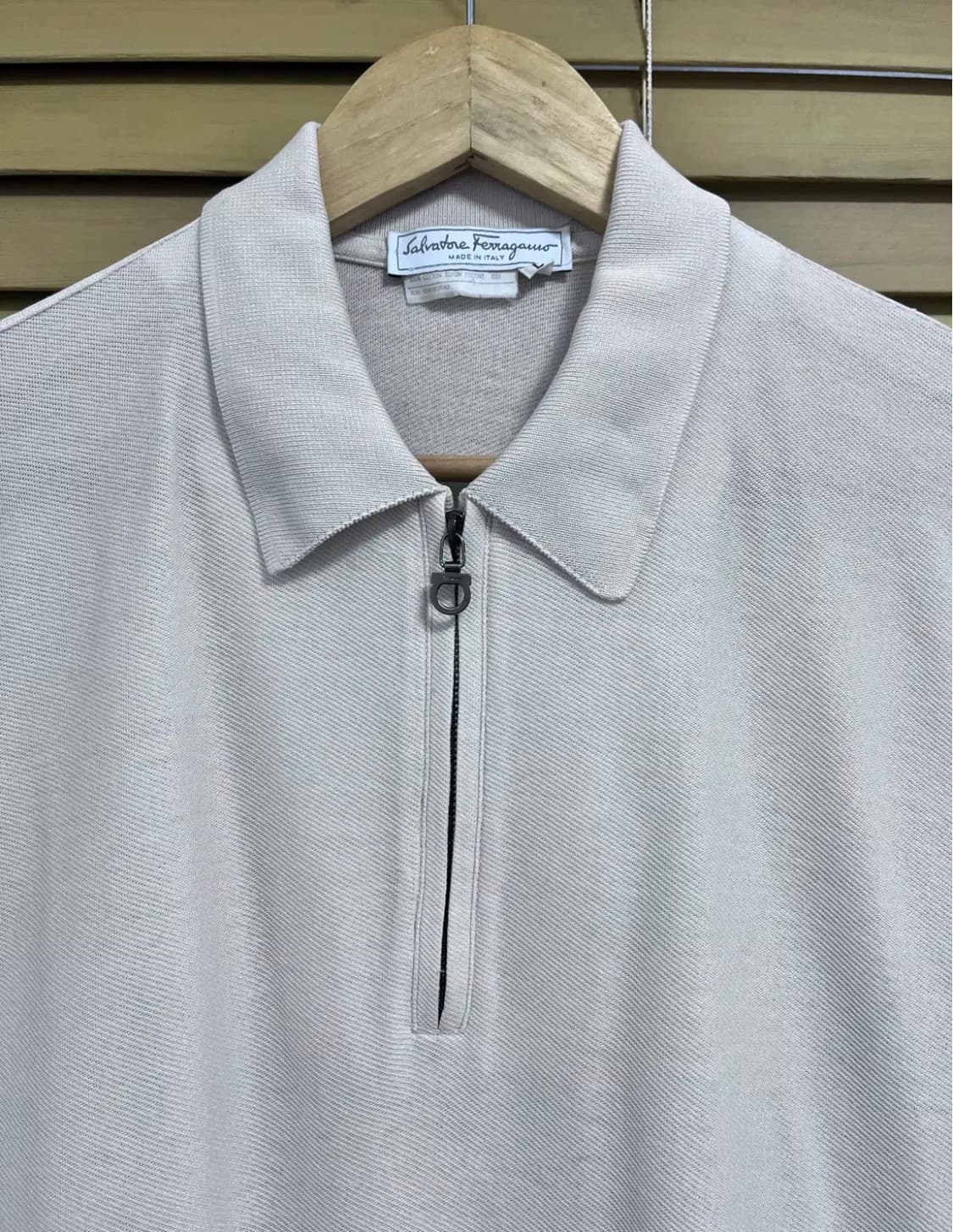 살바도르 페라가모 남성 카라반팔니트 상품이미지1