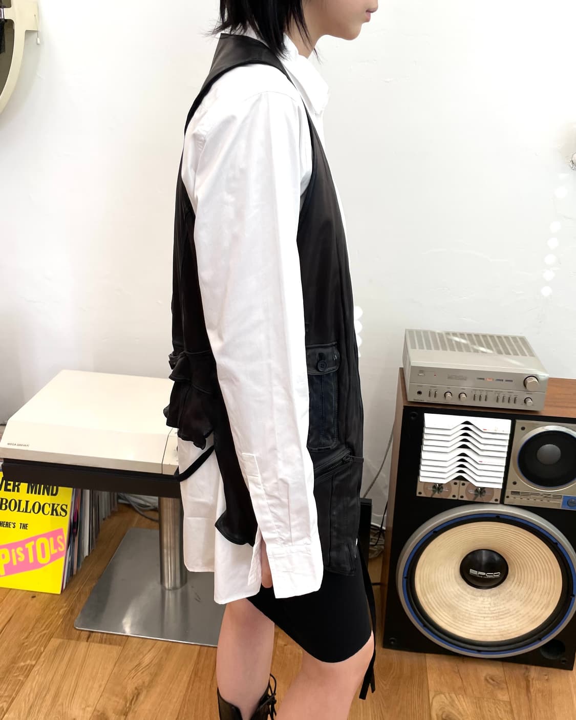 [2] 블랙바렛 닐바렛 레더 베스트 상품이미지6