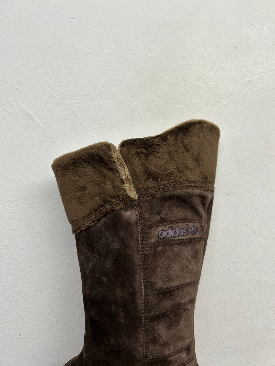 00s Y2K 아디다스 브라운 스웨이드부츠 235 상품이미지3