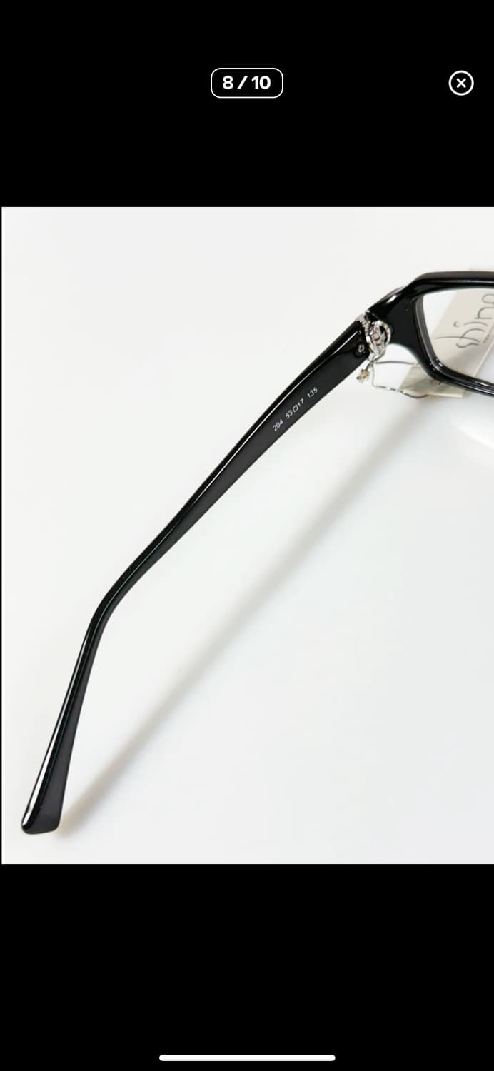 샤인 Shine 블랙 뿔테 스퀘어 에폭시 프레임 빈티지 안경 상품이미지8