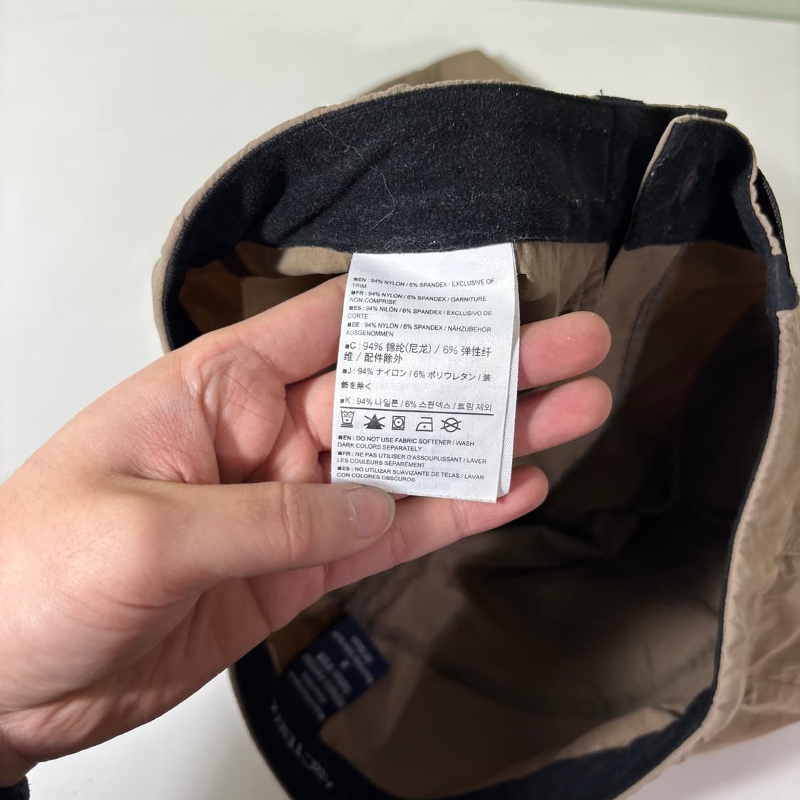 우먼M-L 아크테릭스 베이지 포켓 반바지 상품이미지5