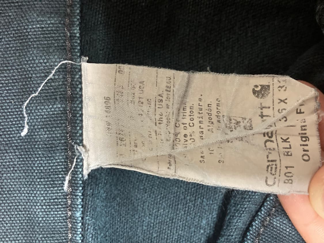 00s made in usa 칼하트 더블니  상품이미지4