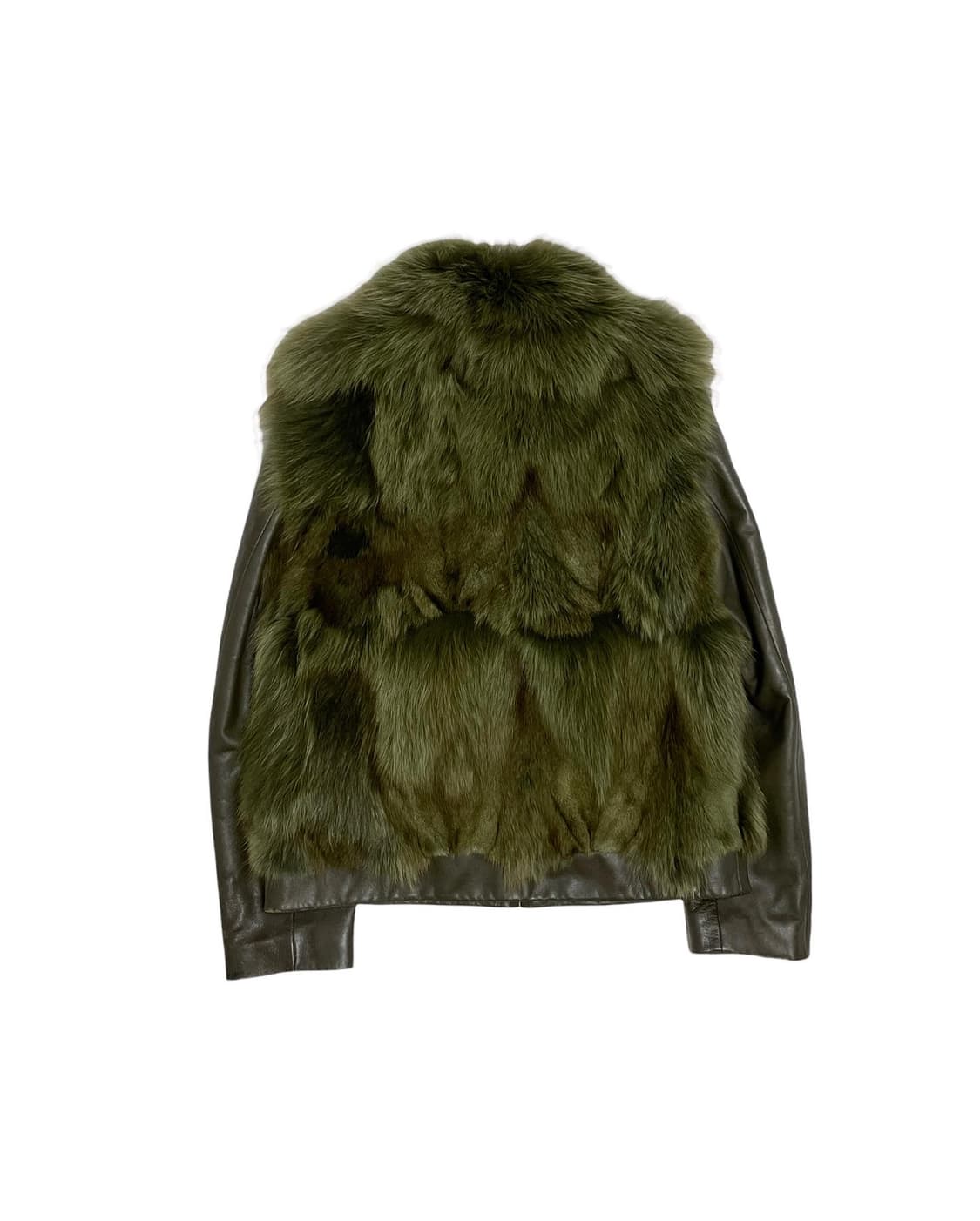 Fox fur leather jacket 상품이미지5