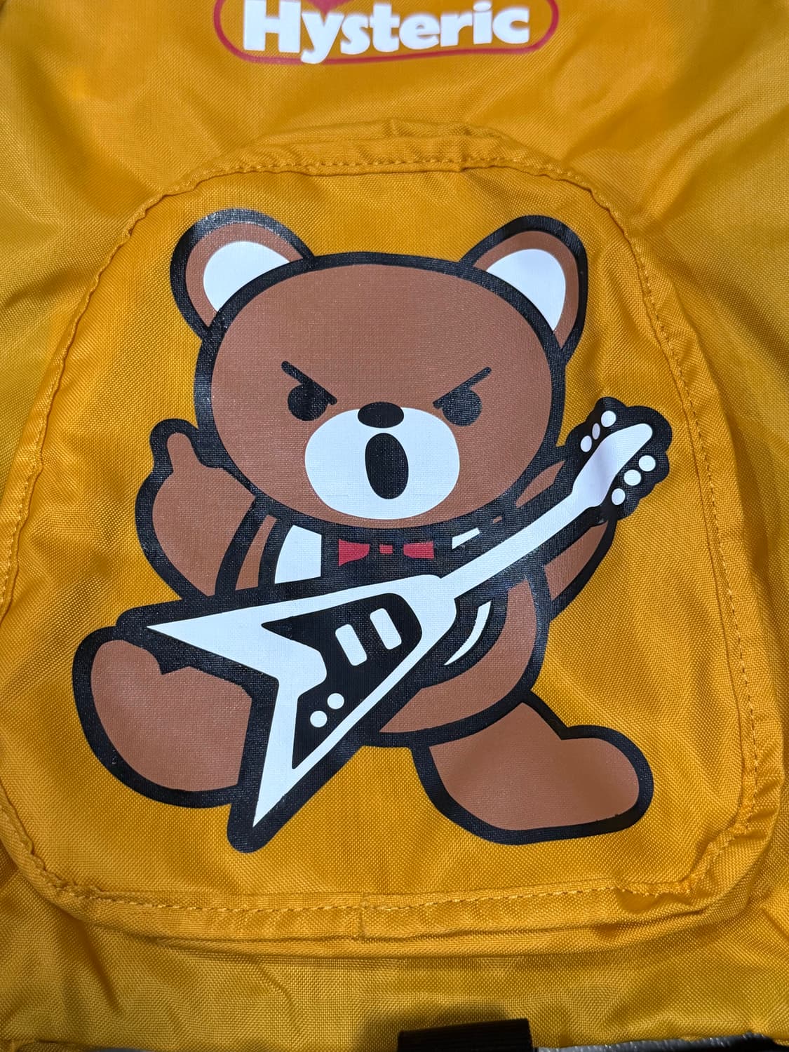 히스테릭 글래머 아카이브 퍽베어 백팩 가방 새 상품 풀 구성 상품이미지2