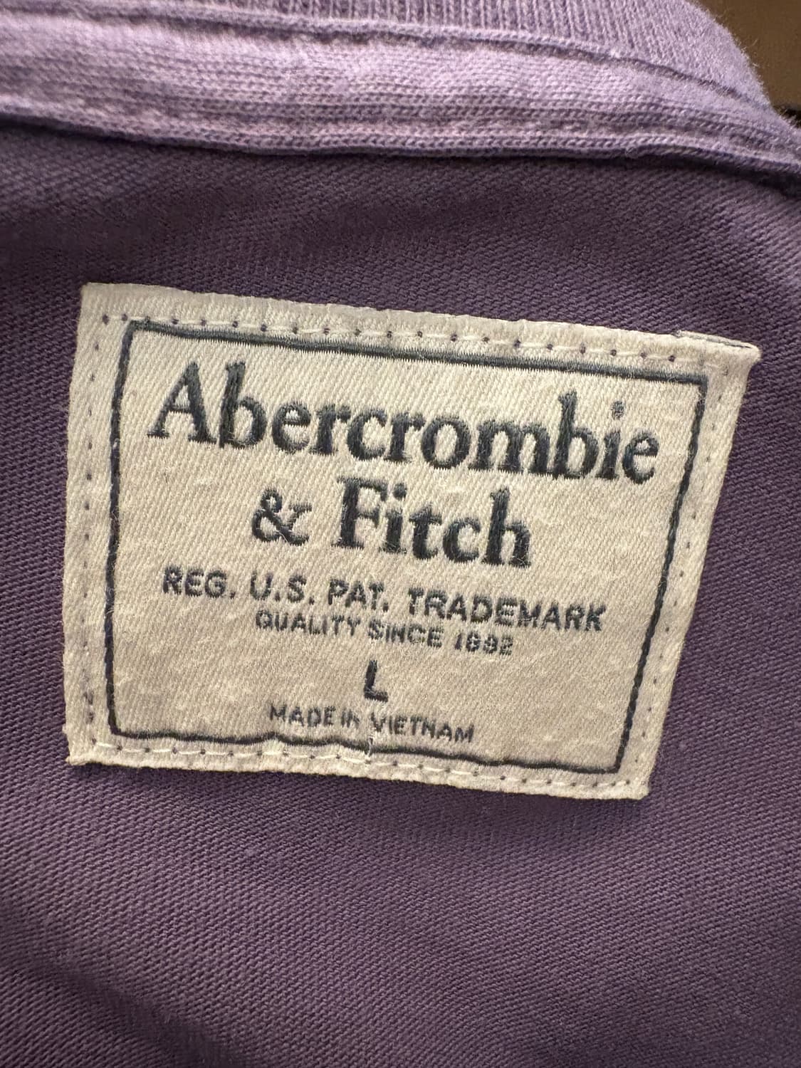 아베크롬비 라벤터 반팔티 모리걸 하구미 상품이미지2