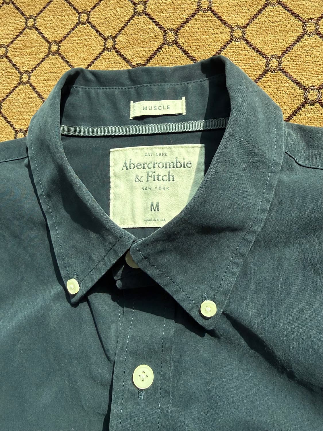 네이비 아베크롬비 셔츠 상품이미지3