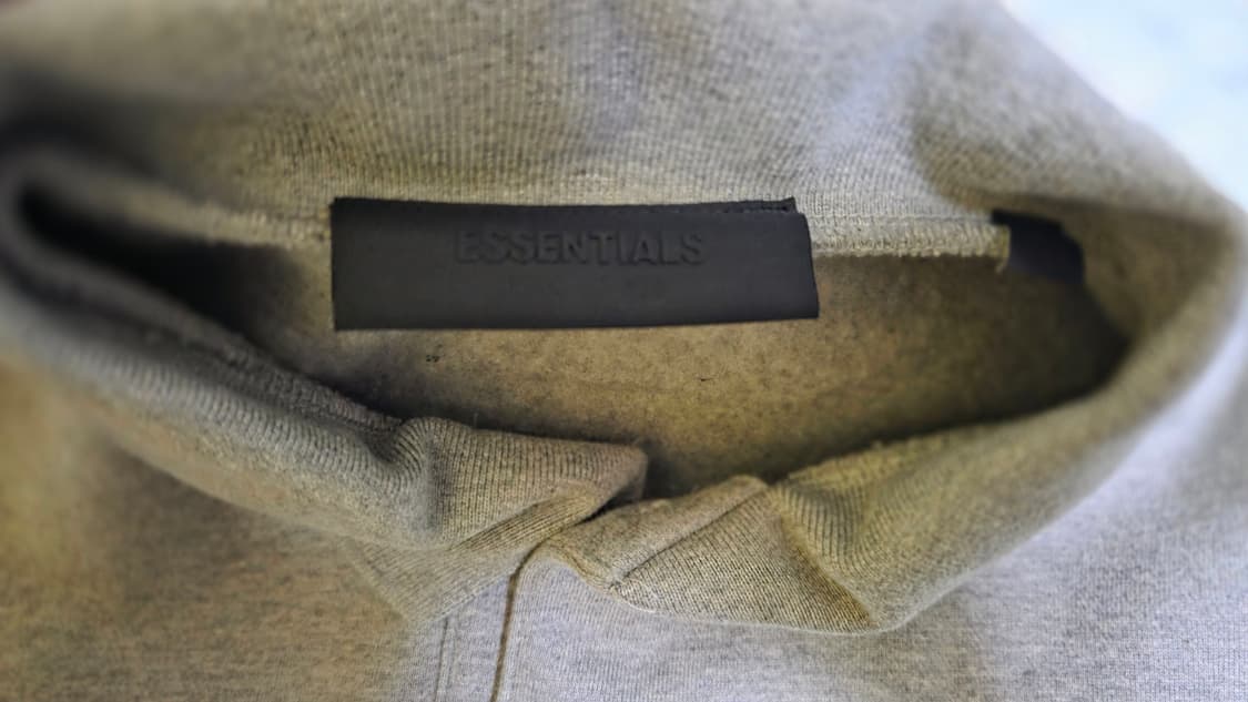 Essentials(에센셜) 카라 스웨트셔츠 회색 상품이미지7