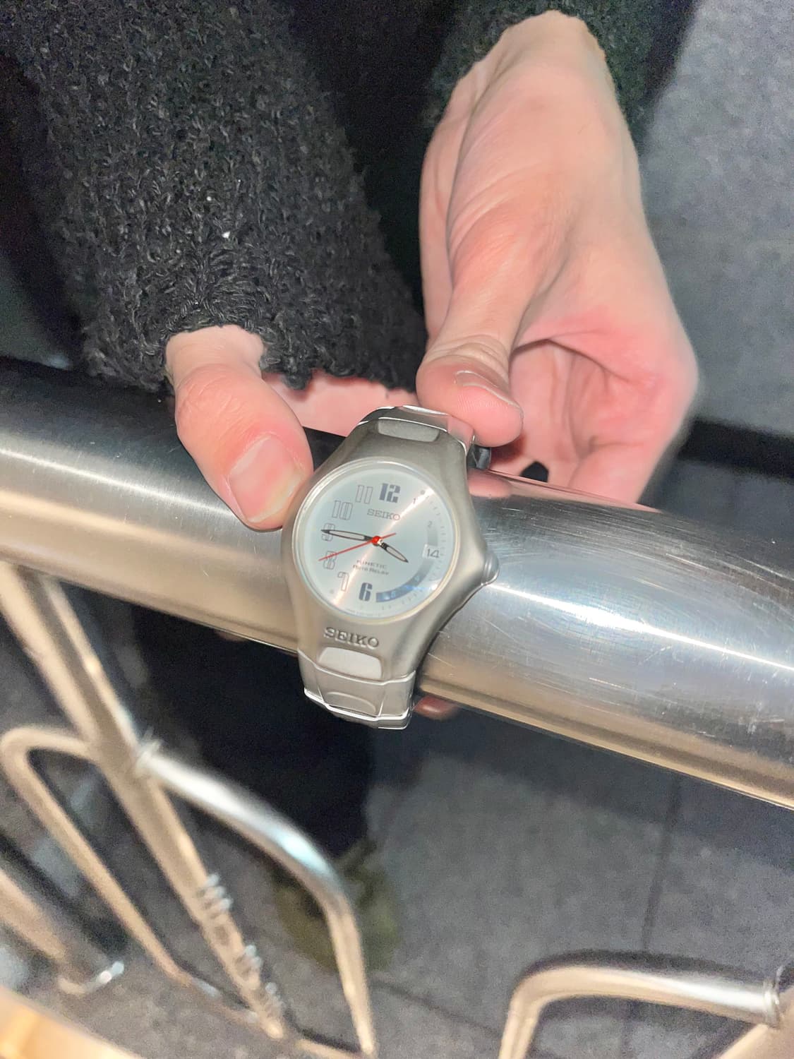 빈티지 세이코 키네틱 오토 릴레이 상품이미지7