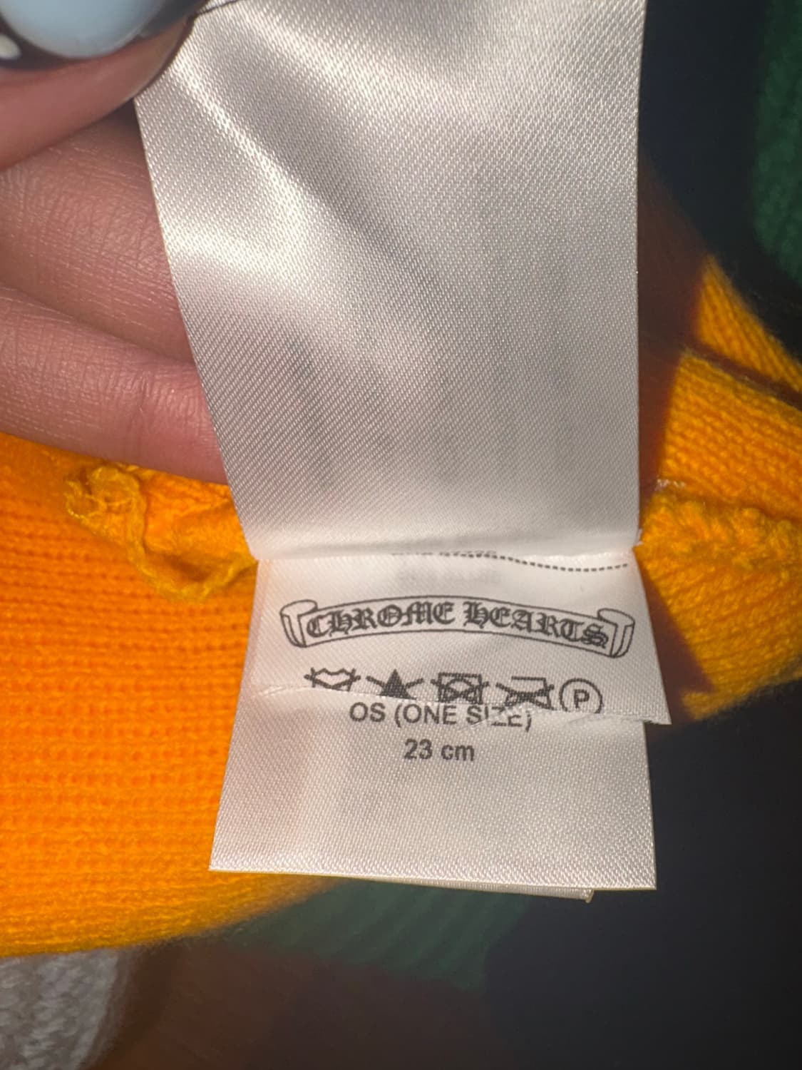 크롬하츠 옐로 한정판 비니 상품이미지4