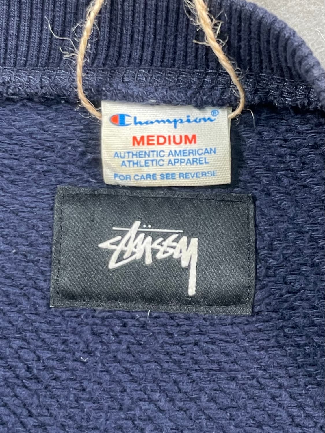 스투시 X 챔피온 스탁로고 스웻셔츠 상품이미지8