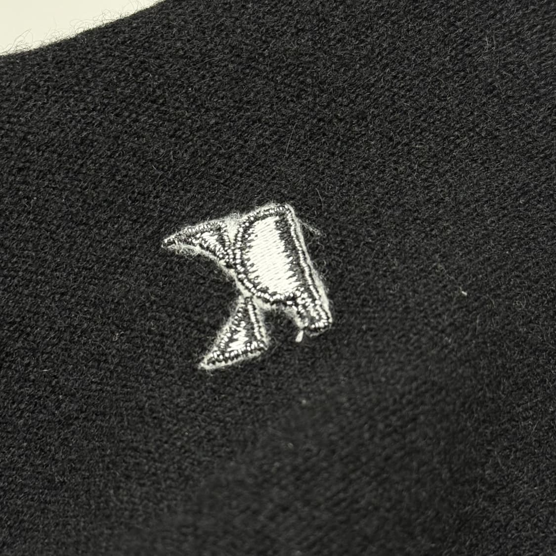 [캐시미어 100%] 피에르가르뎅 반폴라 블랙 니트 L 상품이미지6