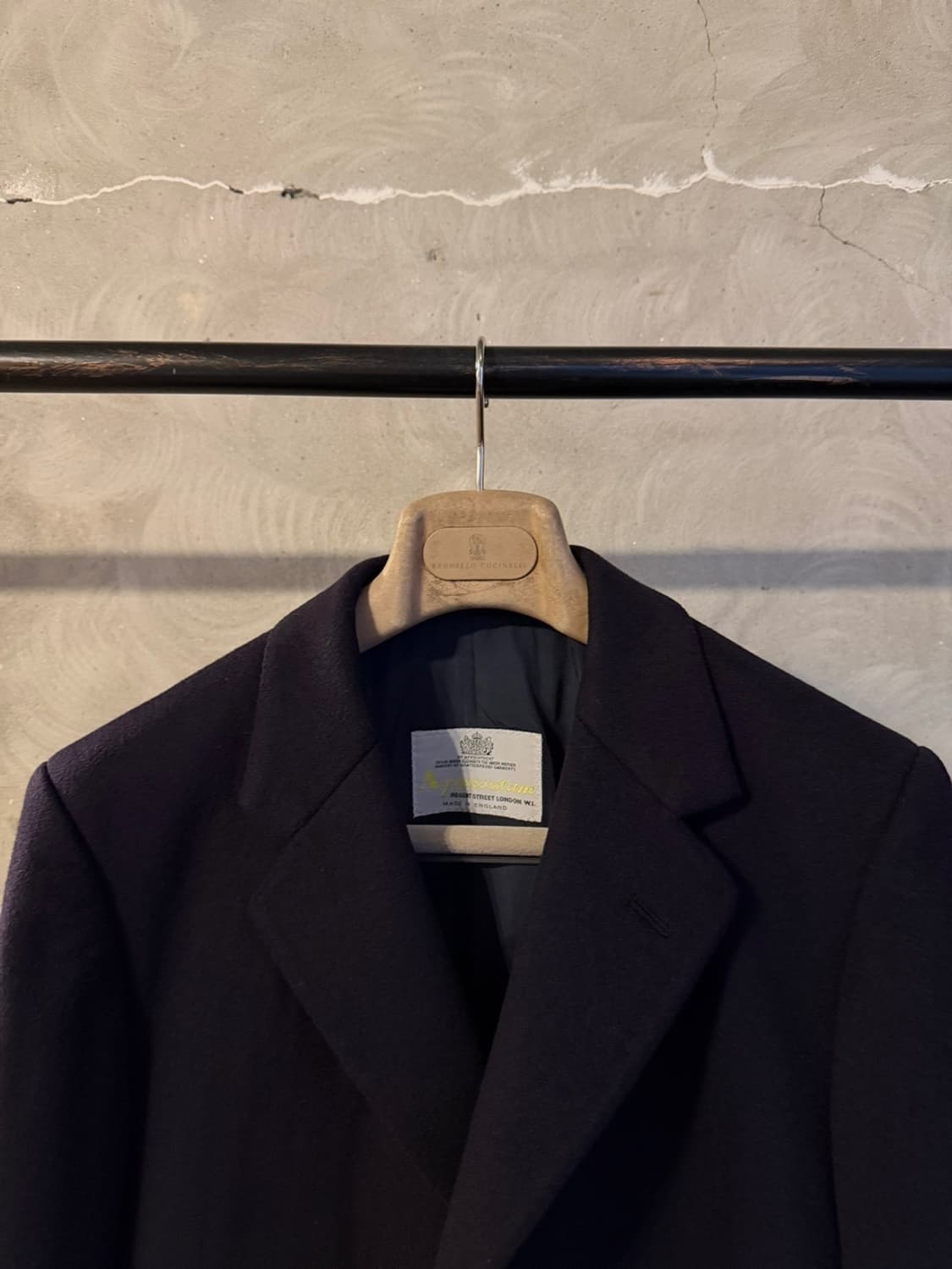 아쿠아스큐텀 울 캐시미어 체스터필드 코트 105 상품이미지3