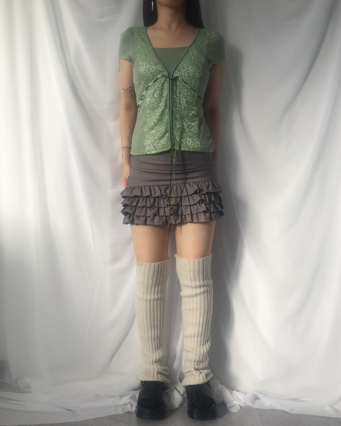 Fairy mood lace t shirt 상품이미지1