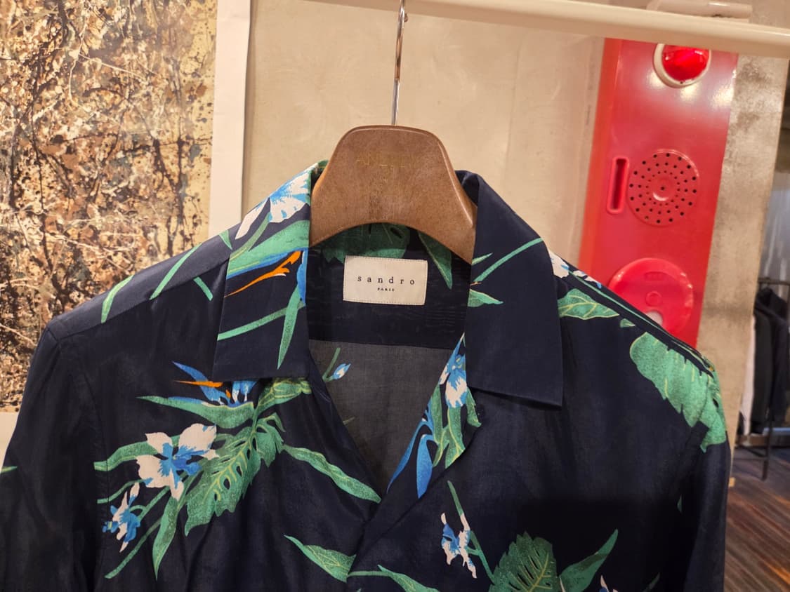 산드로 하와이안셔츠  상품이미지2