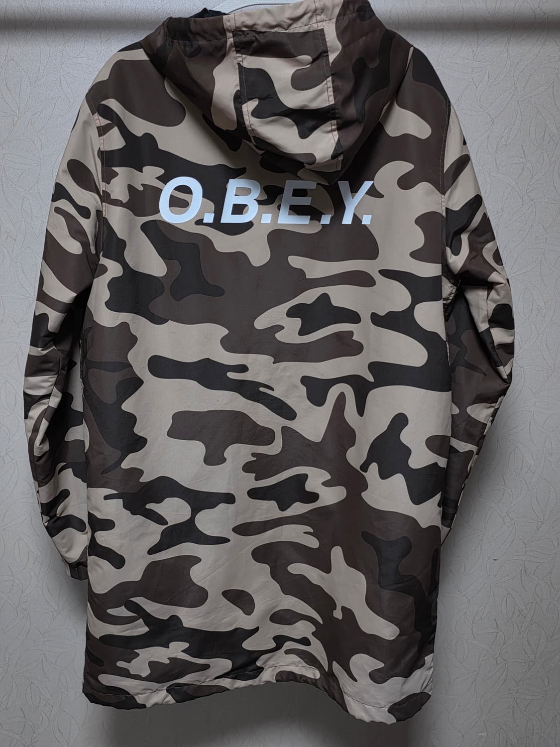 OBEY 오베이 카모 후드 코치 자켓 m  상품이미지3