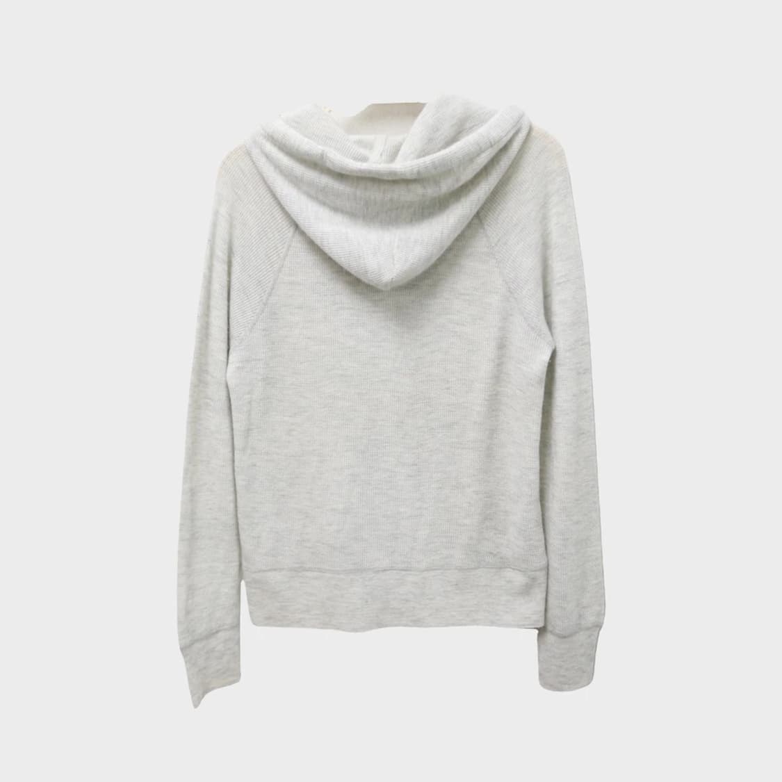 GALERIE VIE 와플 캐시미어 후드 집업 61709 상품이미지2