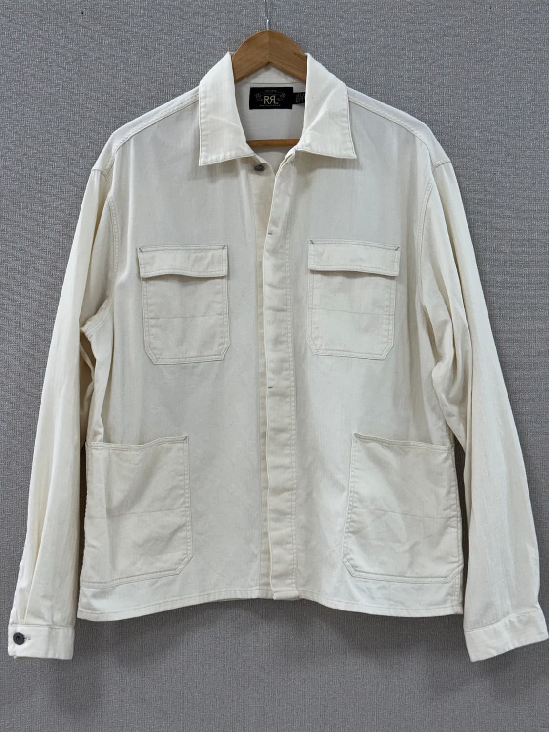 더블알엘 헤링본 워크셔츠 / L 상품이미지1