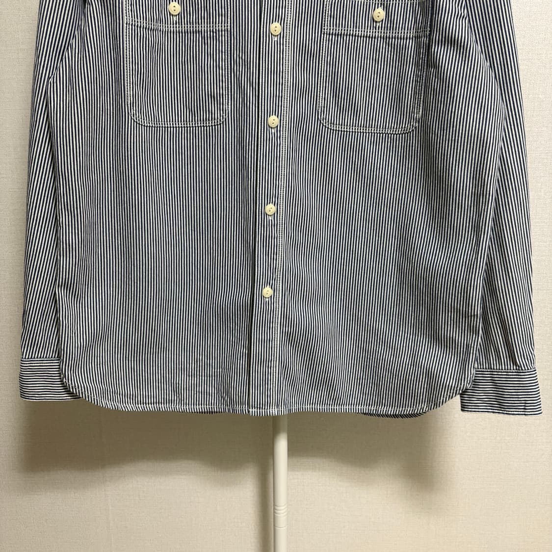 유니클로 히코리 워크셔츠 / M 상품이미지3