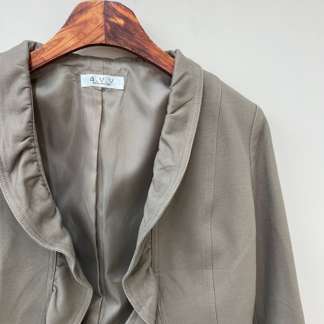 프릴 카라 블레이저 자켓 상품이미지3