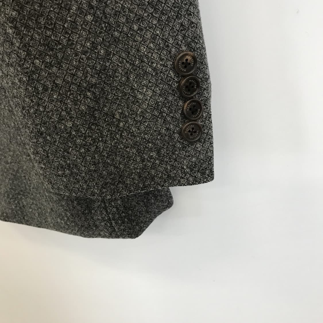 마에스트로 이태리 울 그레이 모직자켓 [100사이즈] 상품이미지3