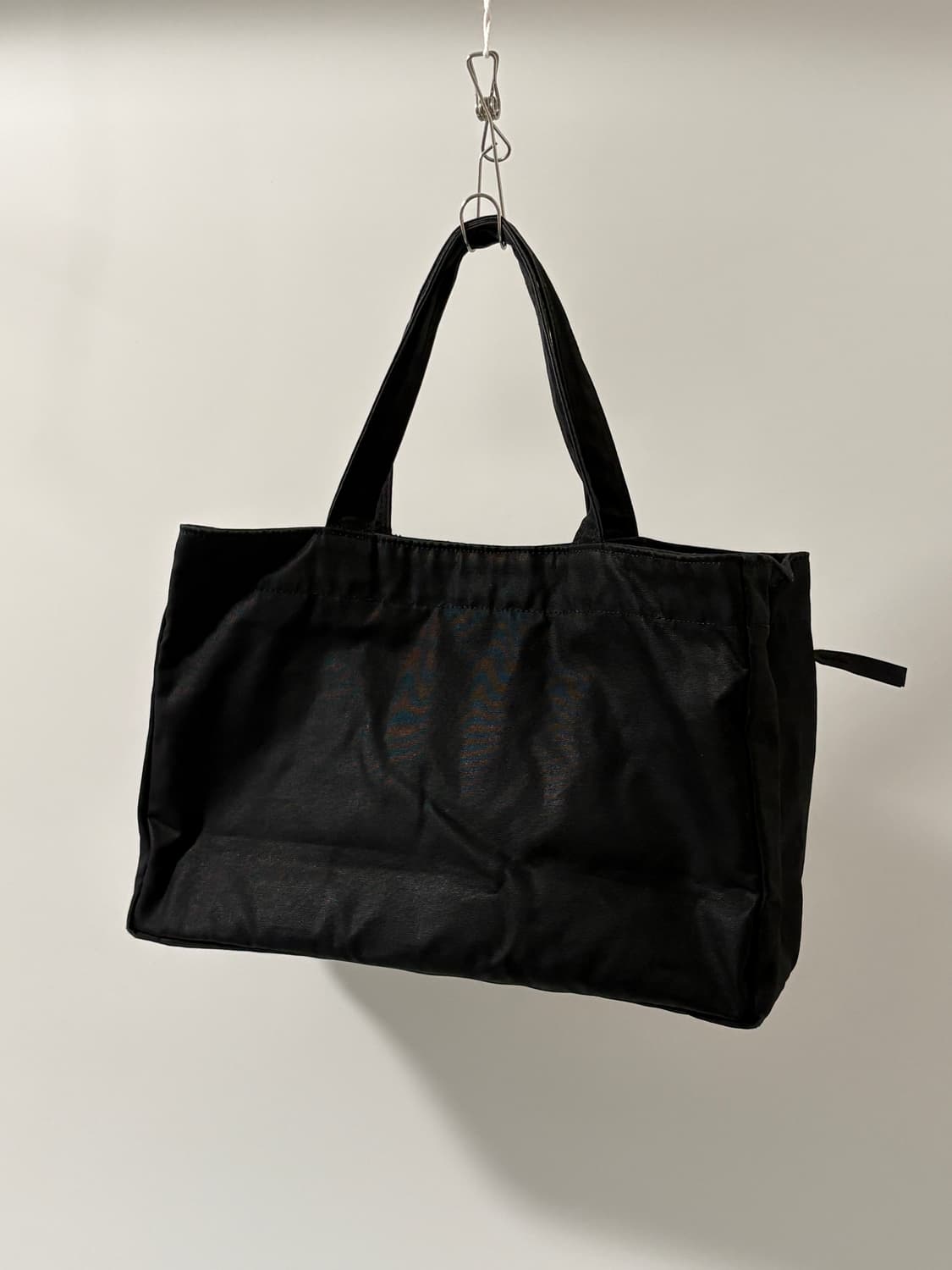 Cotton Tote Bag (Black) 상품이미지2