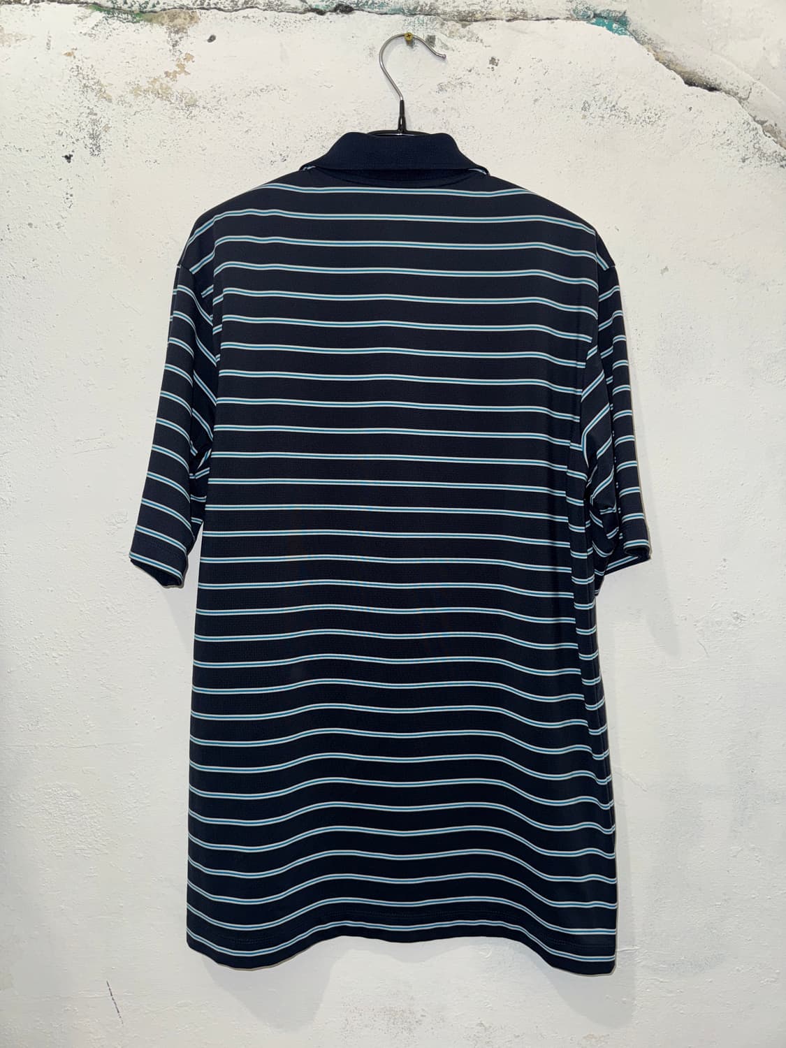 나이키 네이비 스트라이프 반팔카라티(100) 상품이미지5