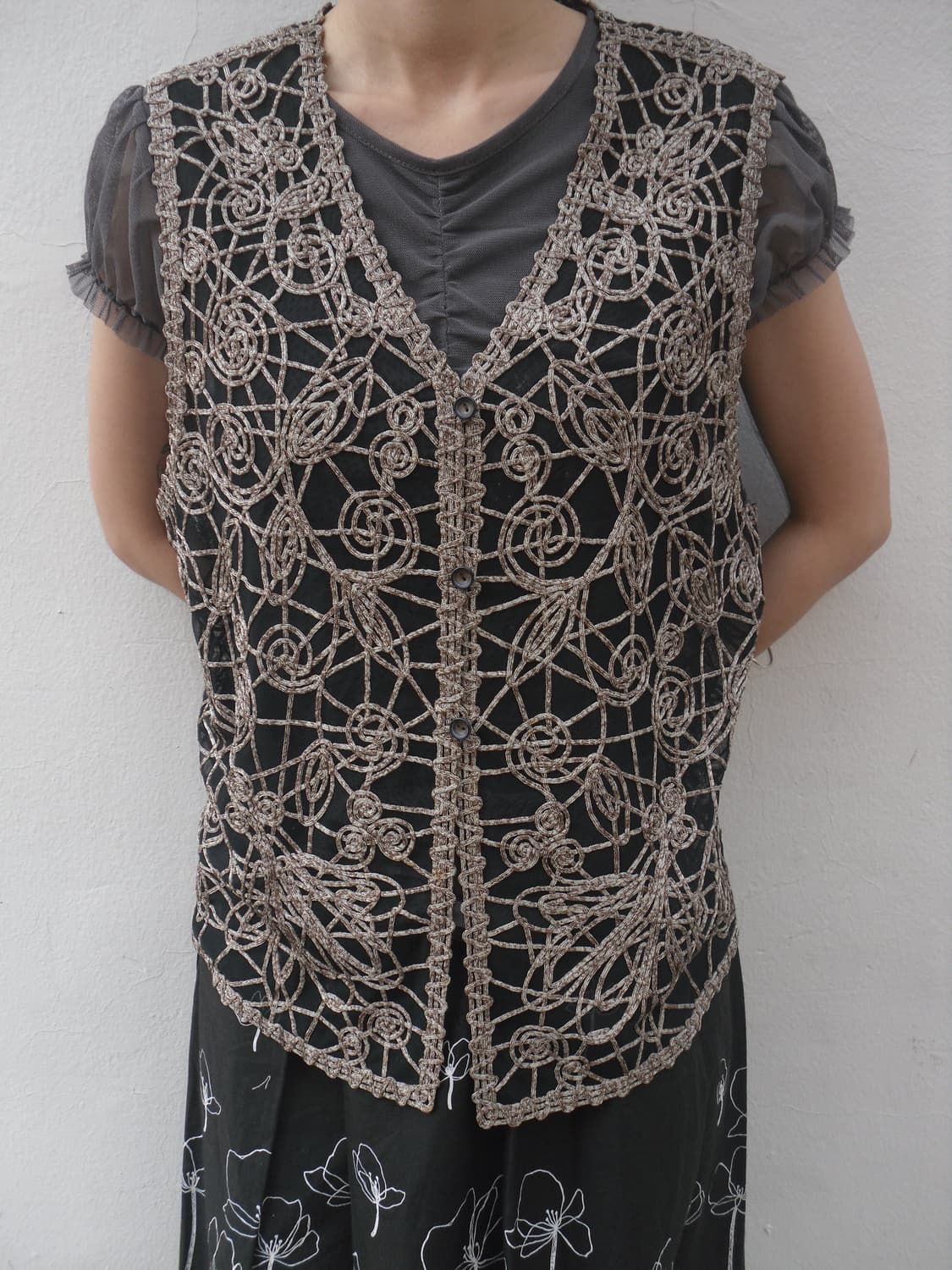 vintage vest 상품이미지1