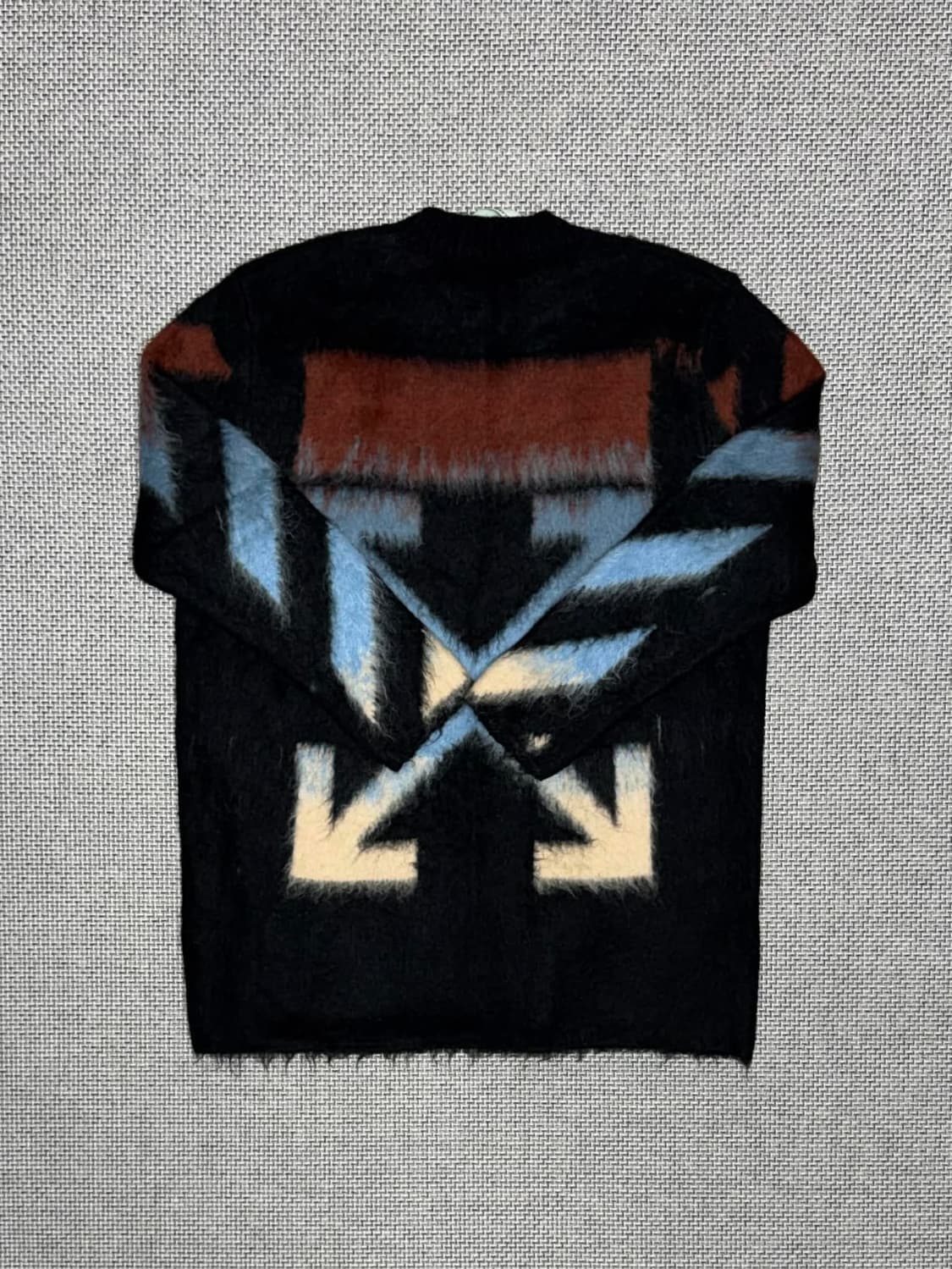 오프화이트 모헤어 니트 상품이미지1