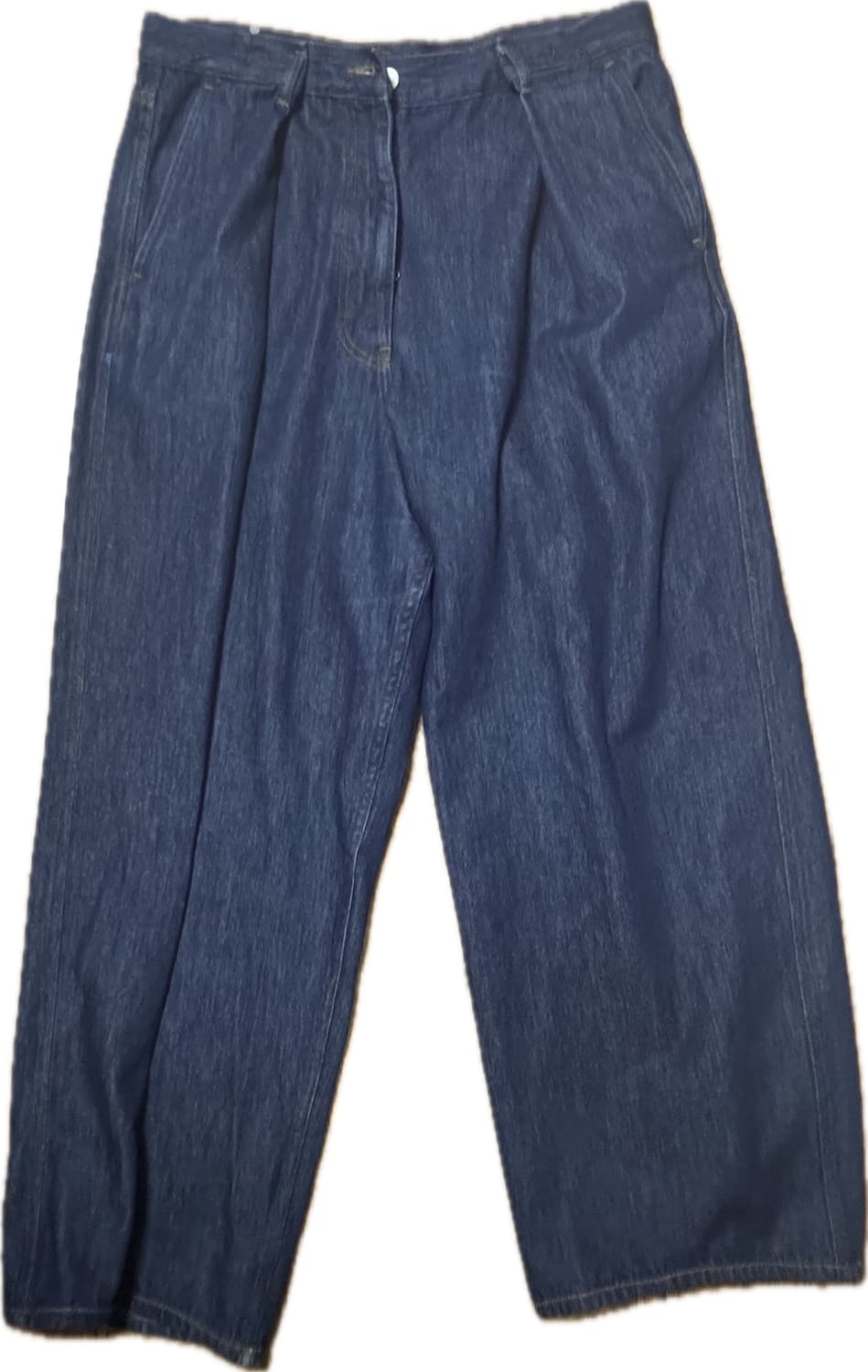 Dries van noten pleated wide denim 40 상품이미지1