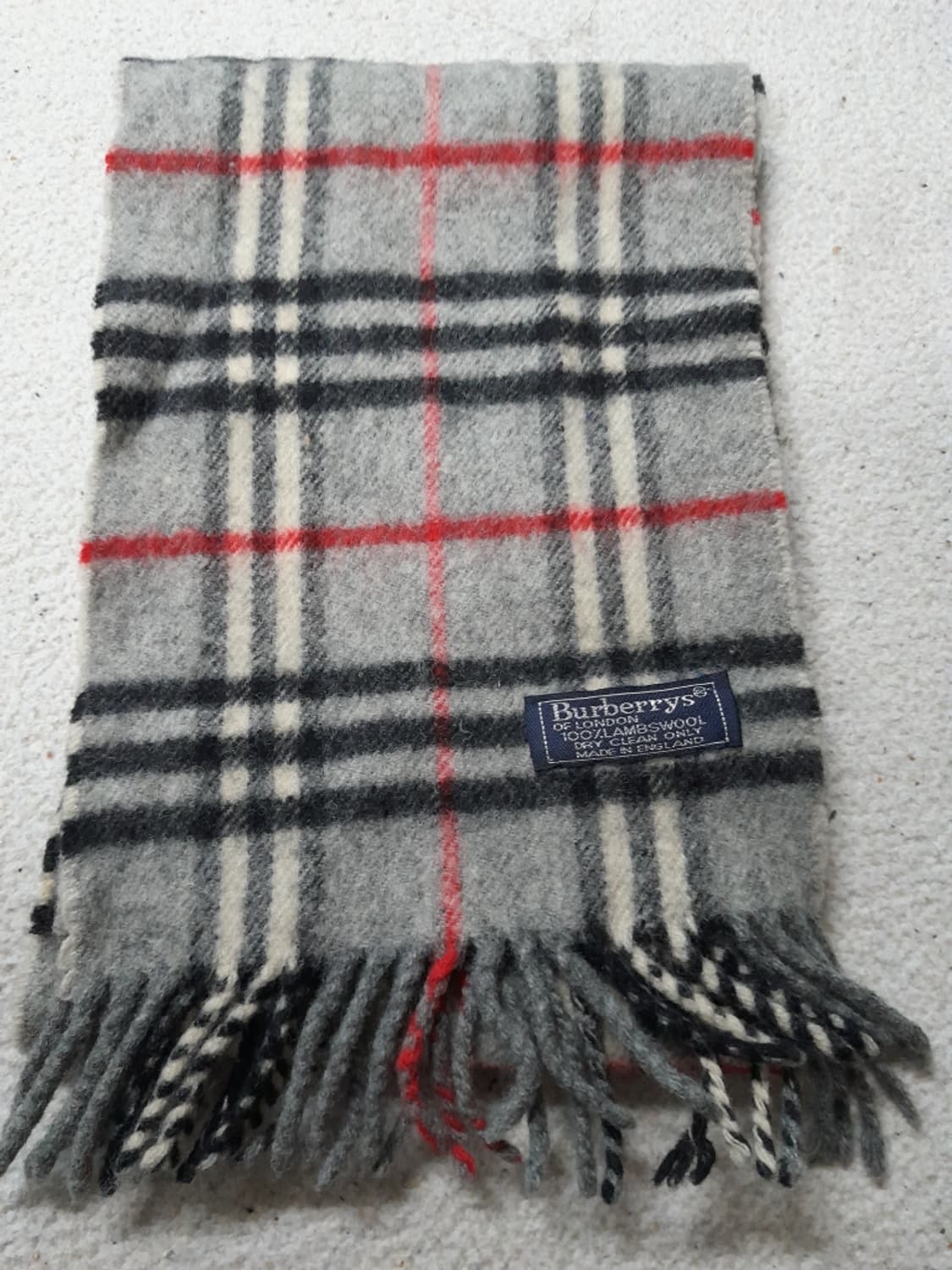 버버리 램스울 숏머플러 상품이미지1