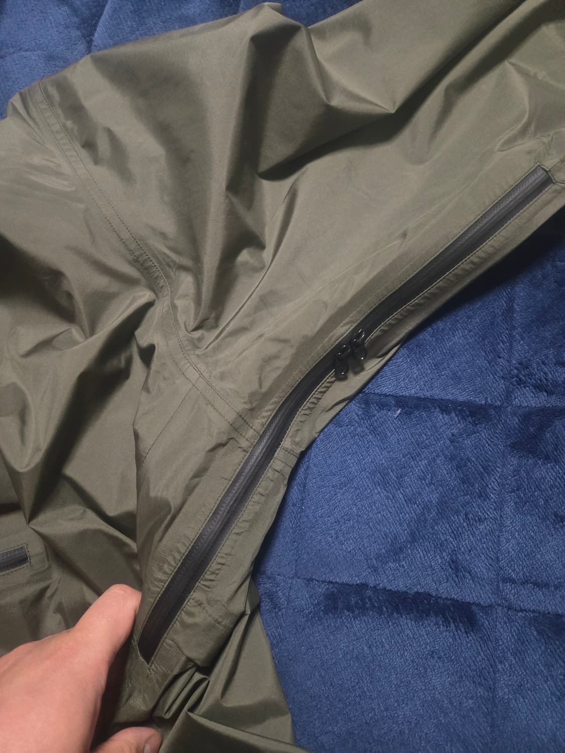 (새상품)fetch(페치) 올리브 색상 3layer 아노락자켓(주우재자켓 상품이미지7