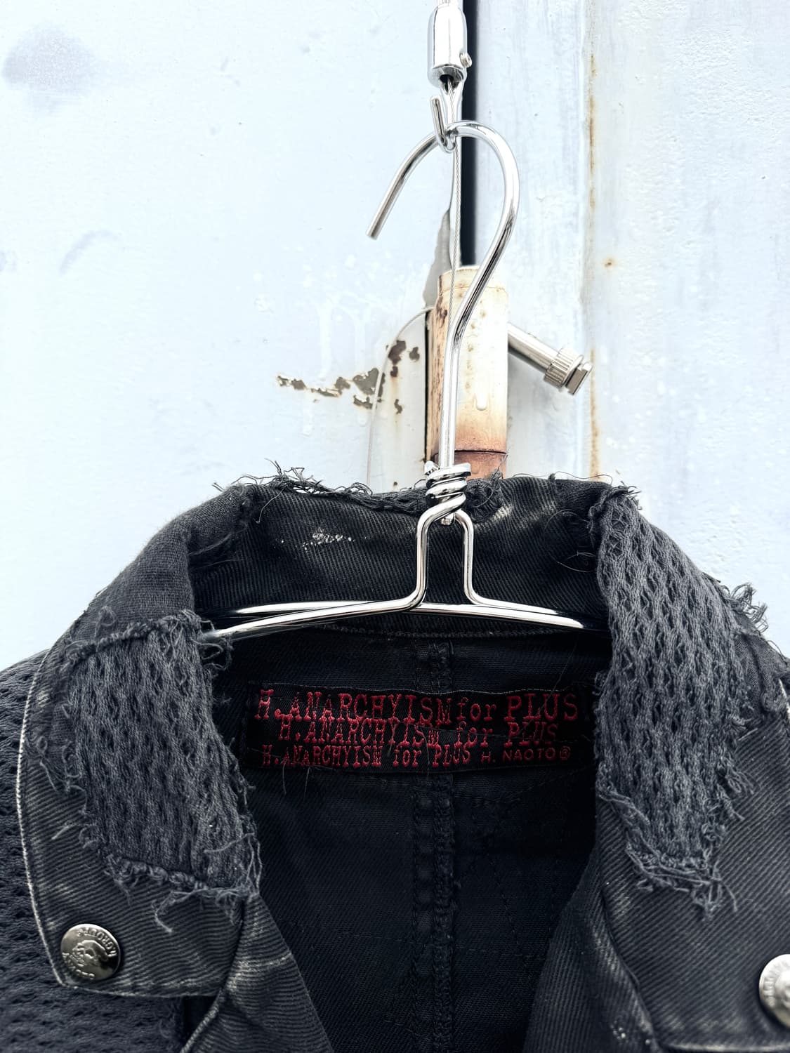 패치워크 빈티지 버튼 자켓 상품이미지4