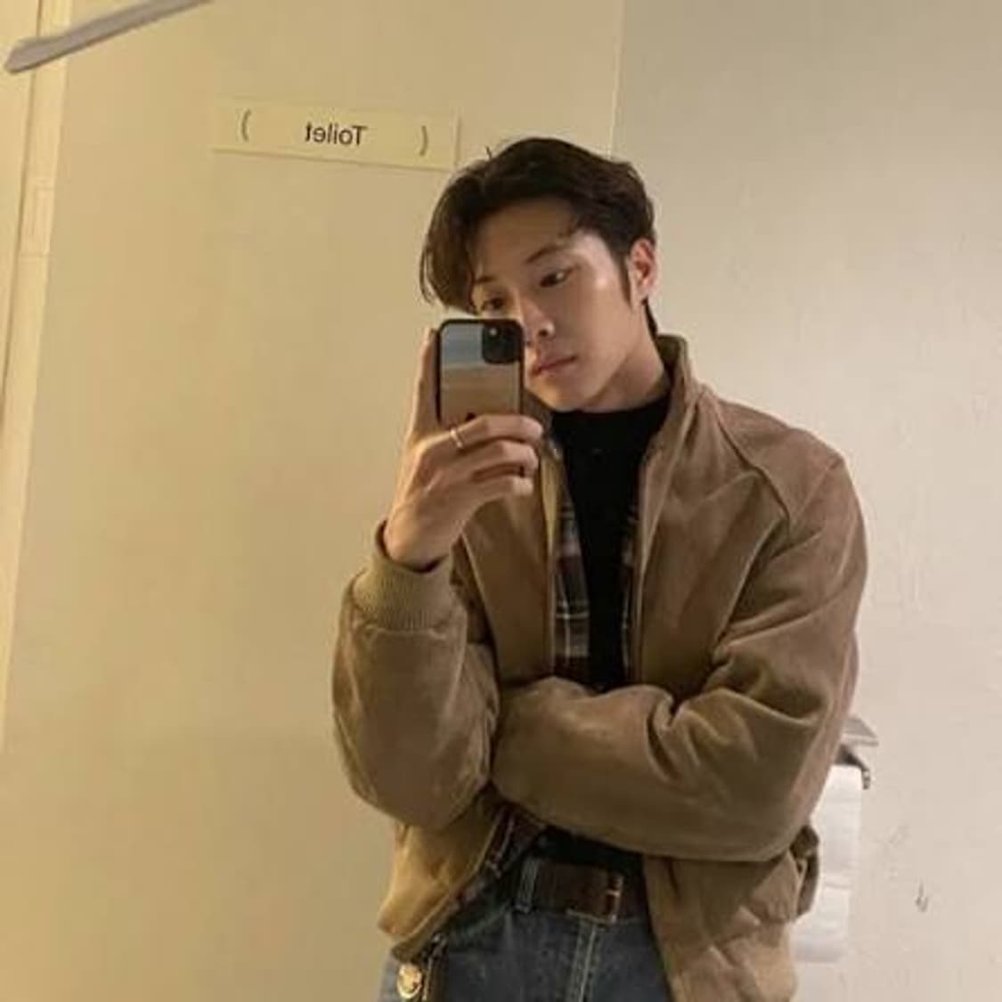 폴로 랄프로렌 90's 스웨이드 해링턴 자켓(M) 상품이미지8