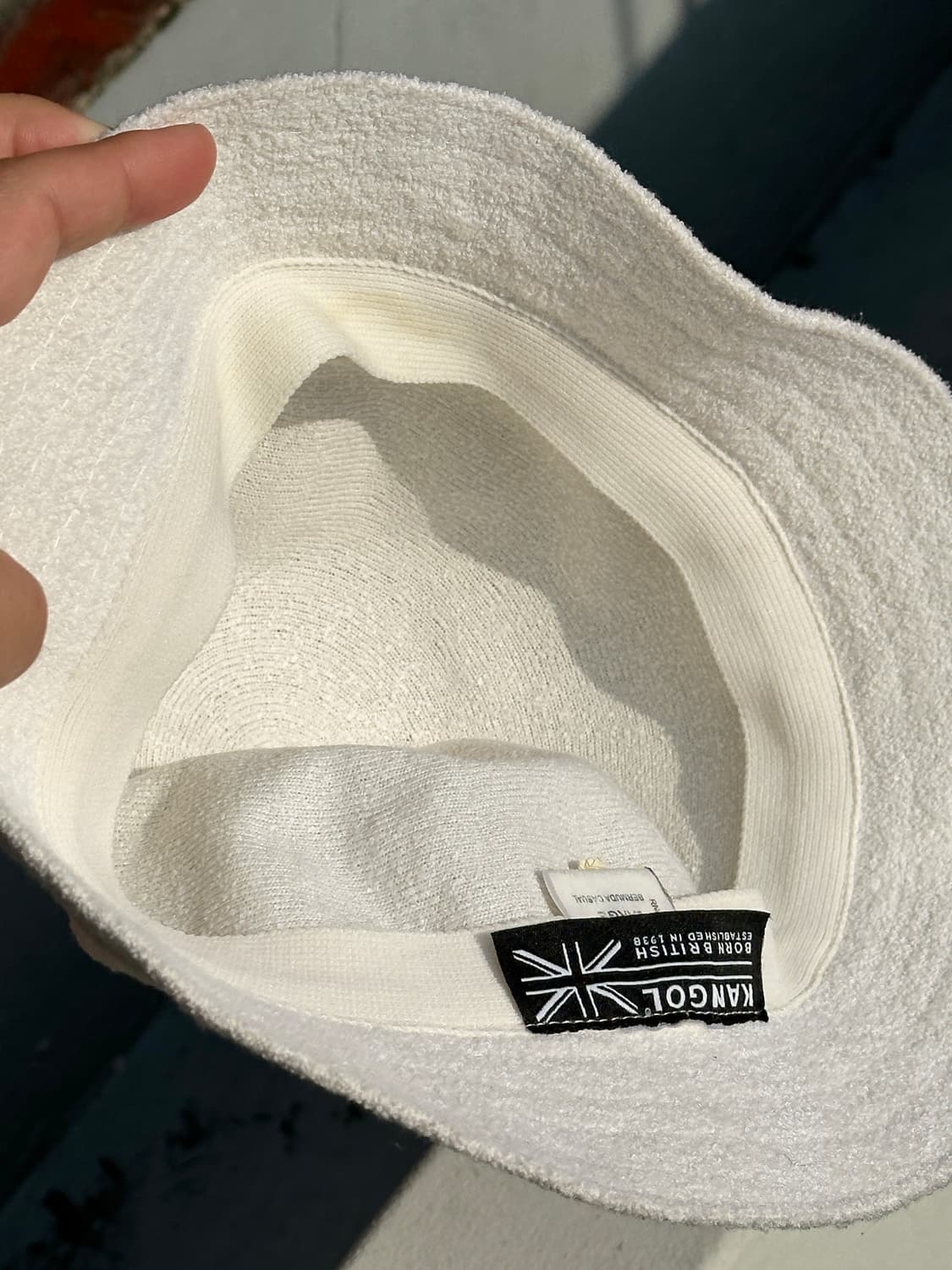 [L] 캉골 로고 화이트 버킷햇 모자 상품이미지6