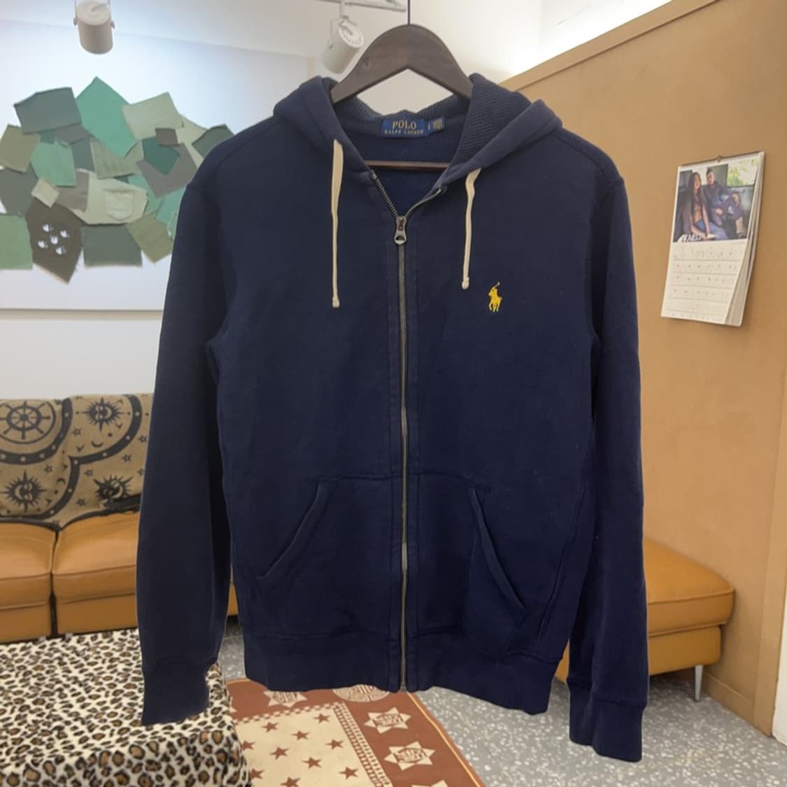 폴로 랄프로렌 올드스쿨 캐주얼 약기모 후드집업 S C09233 상품이미지3