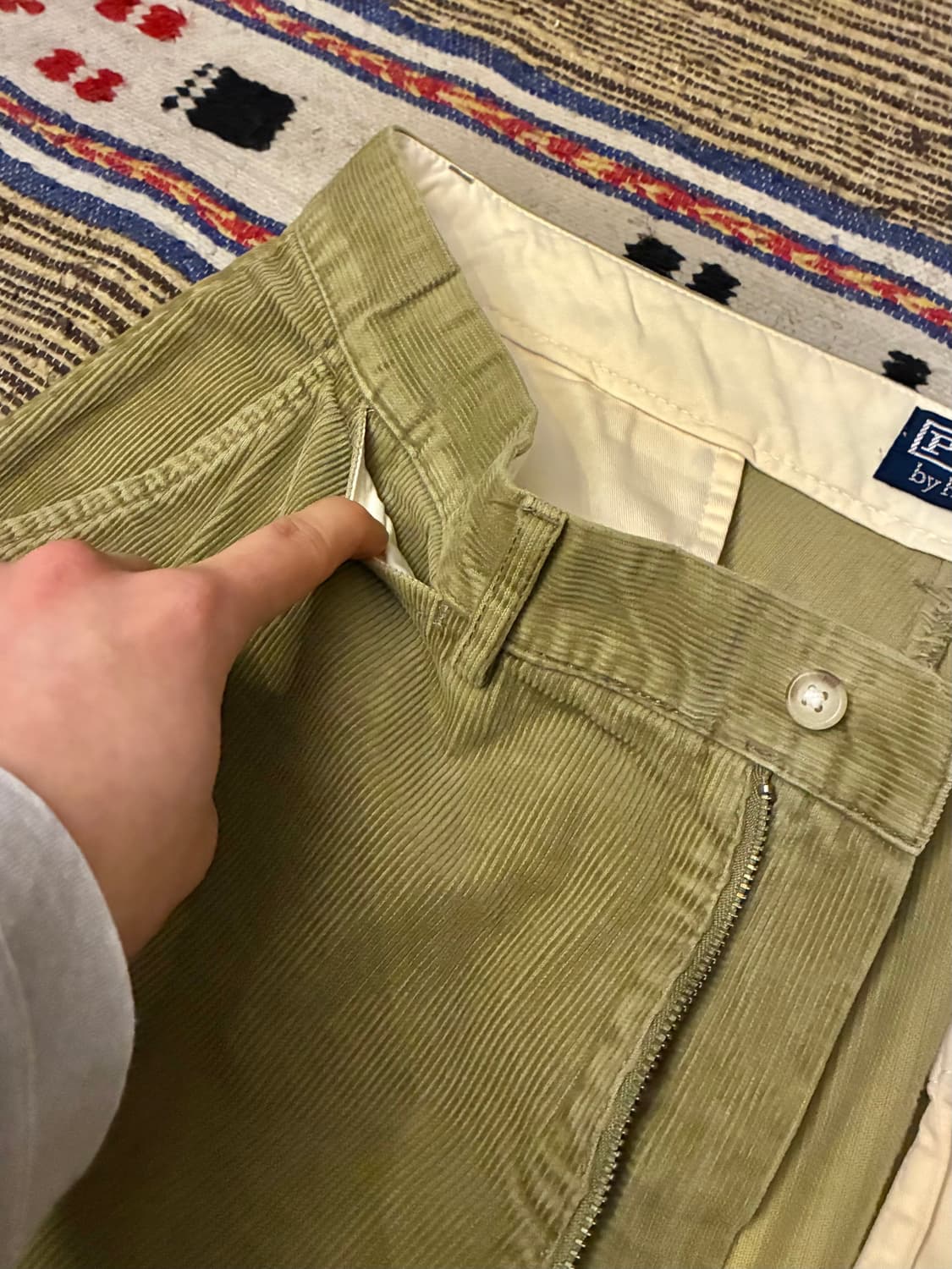 (32)POLO 폴로랄프로렌 골덴 코듀로이 치노팬츠 올리브 상품이미지6