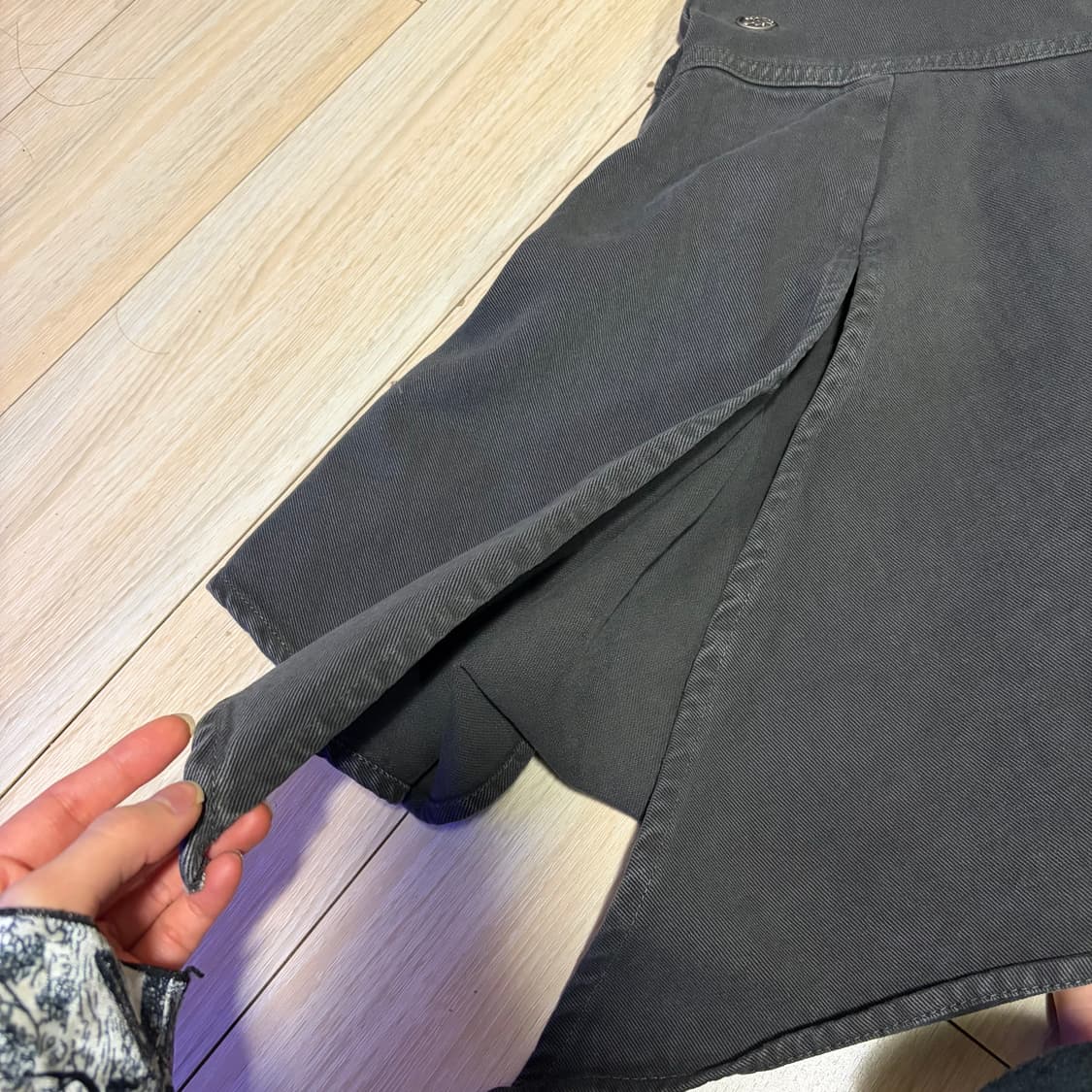 더그린랩) 언발 옆트임 스커트 무신사 반택시 무배🖤 상품이미지7